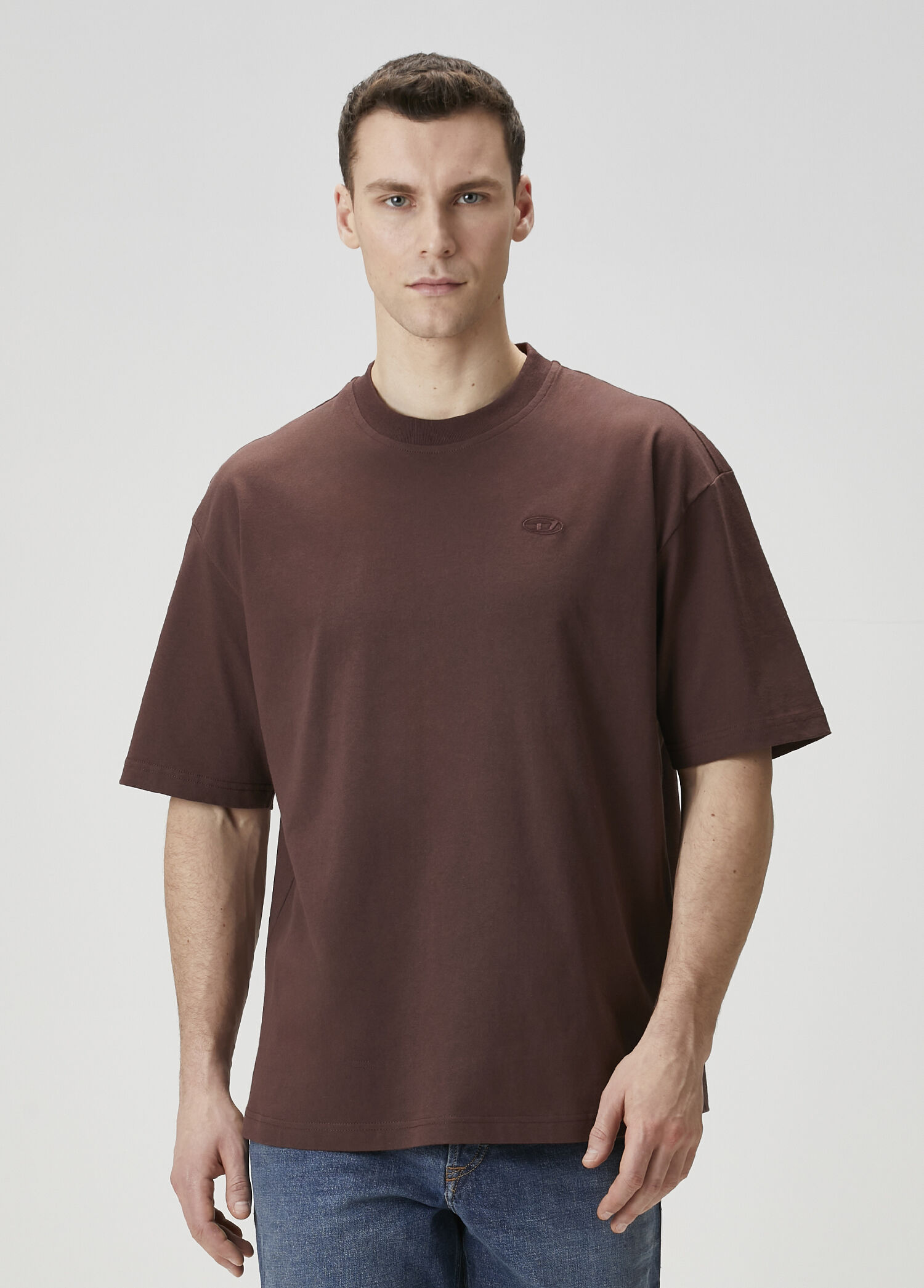 T-Boggy-Megovoval-D Koyu Kahverengi T-shirt