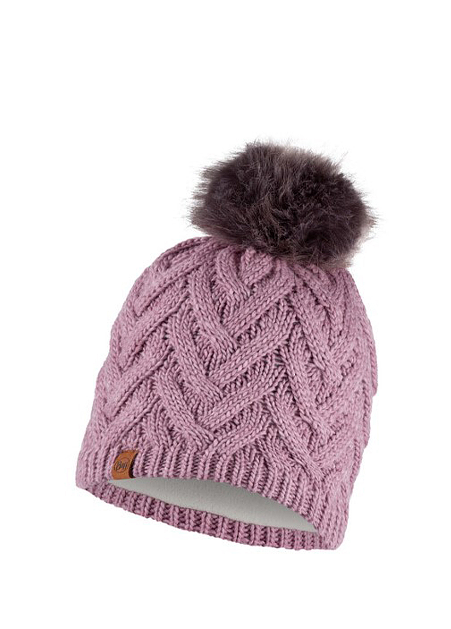 Knitted Fleece Hat Caryn Kadın Bere