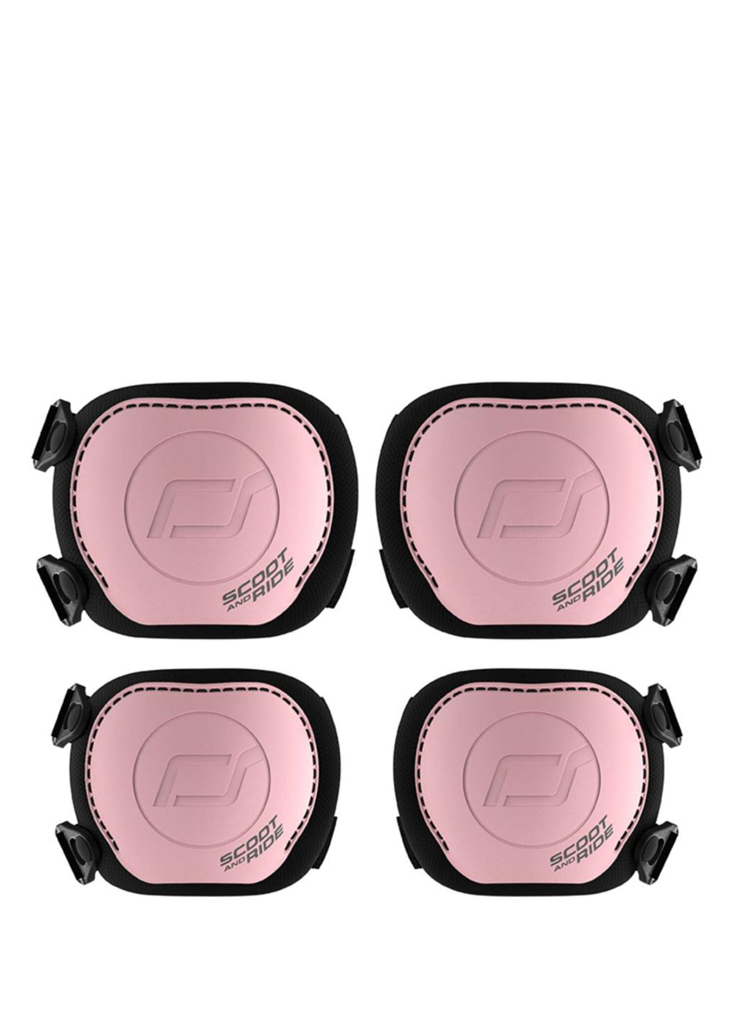 Pembe Dizlik ve Dirseklik Çocuk Scooter Koruyucu Set 230926-00026