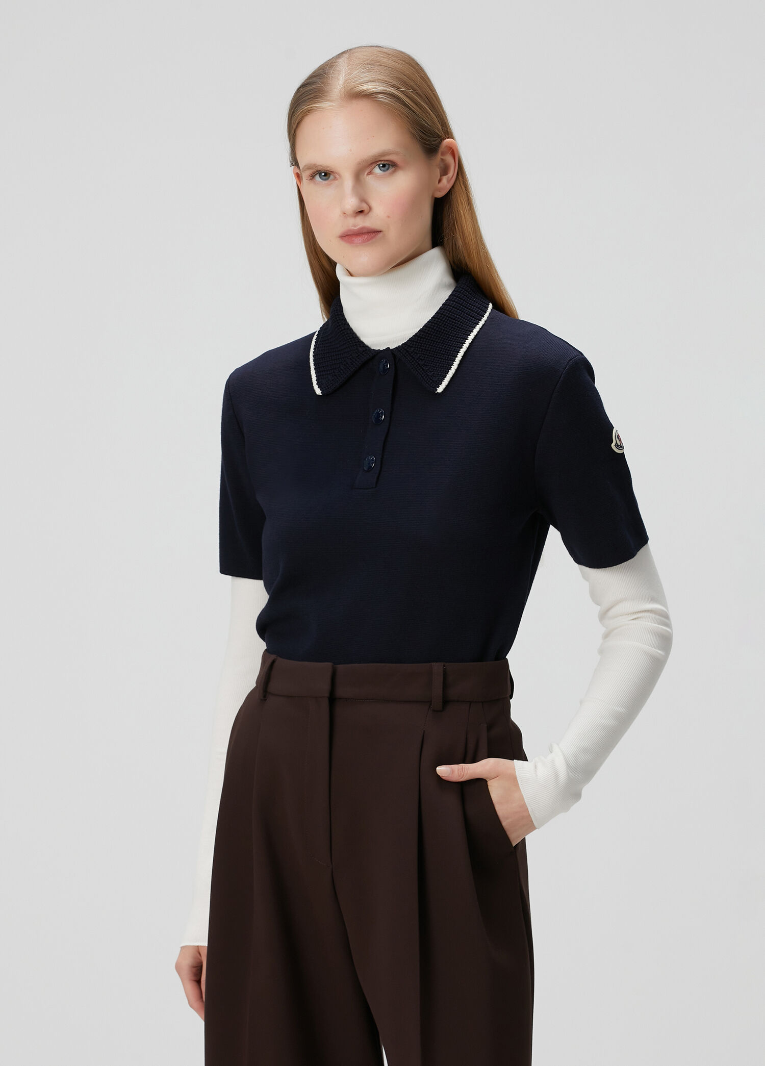 Lacivert Polo T-shirt