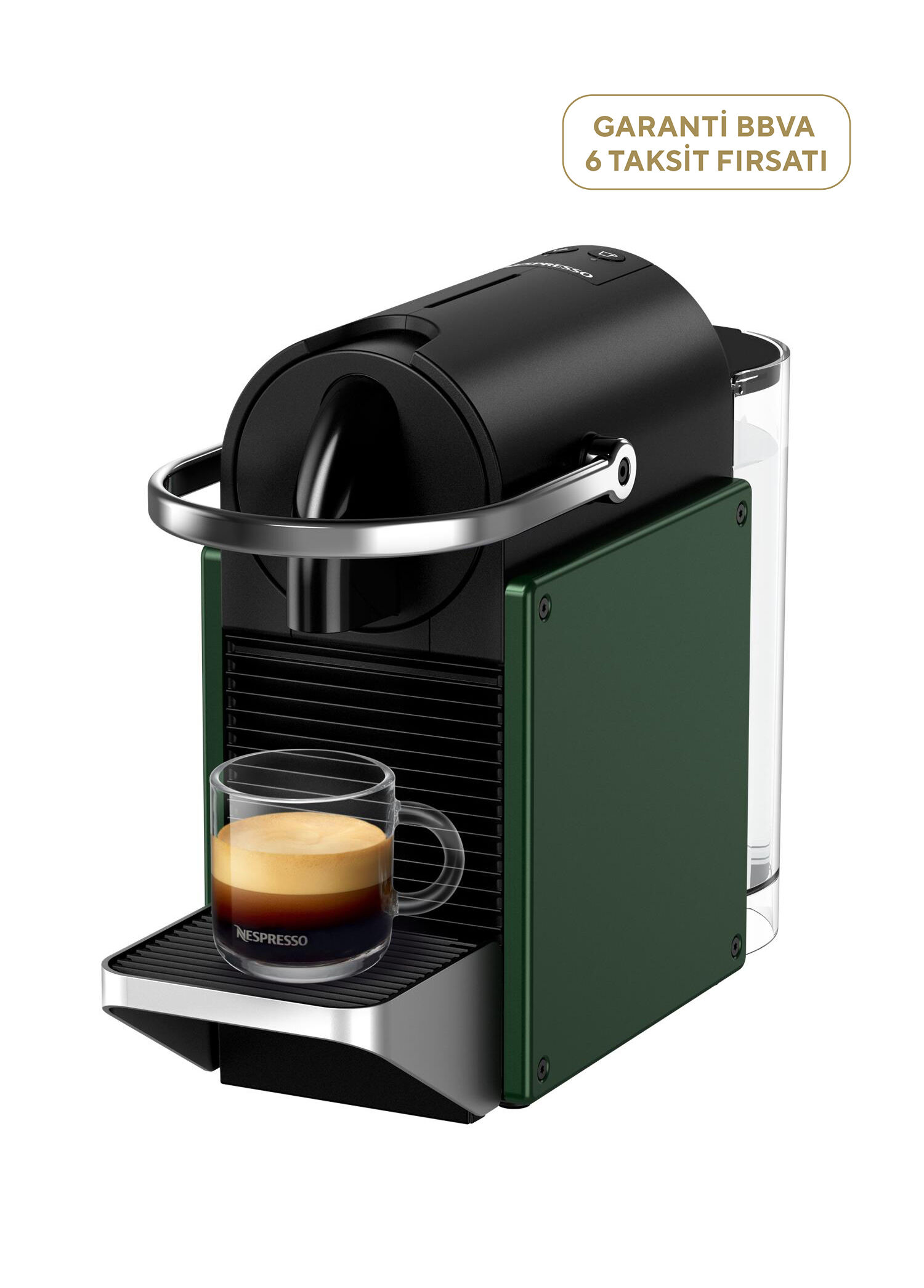 C62 Pixie Yeşil Kahve Makinesi