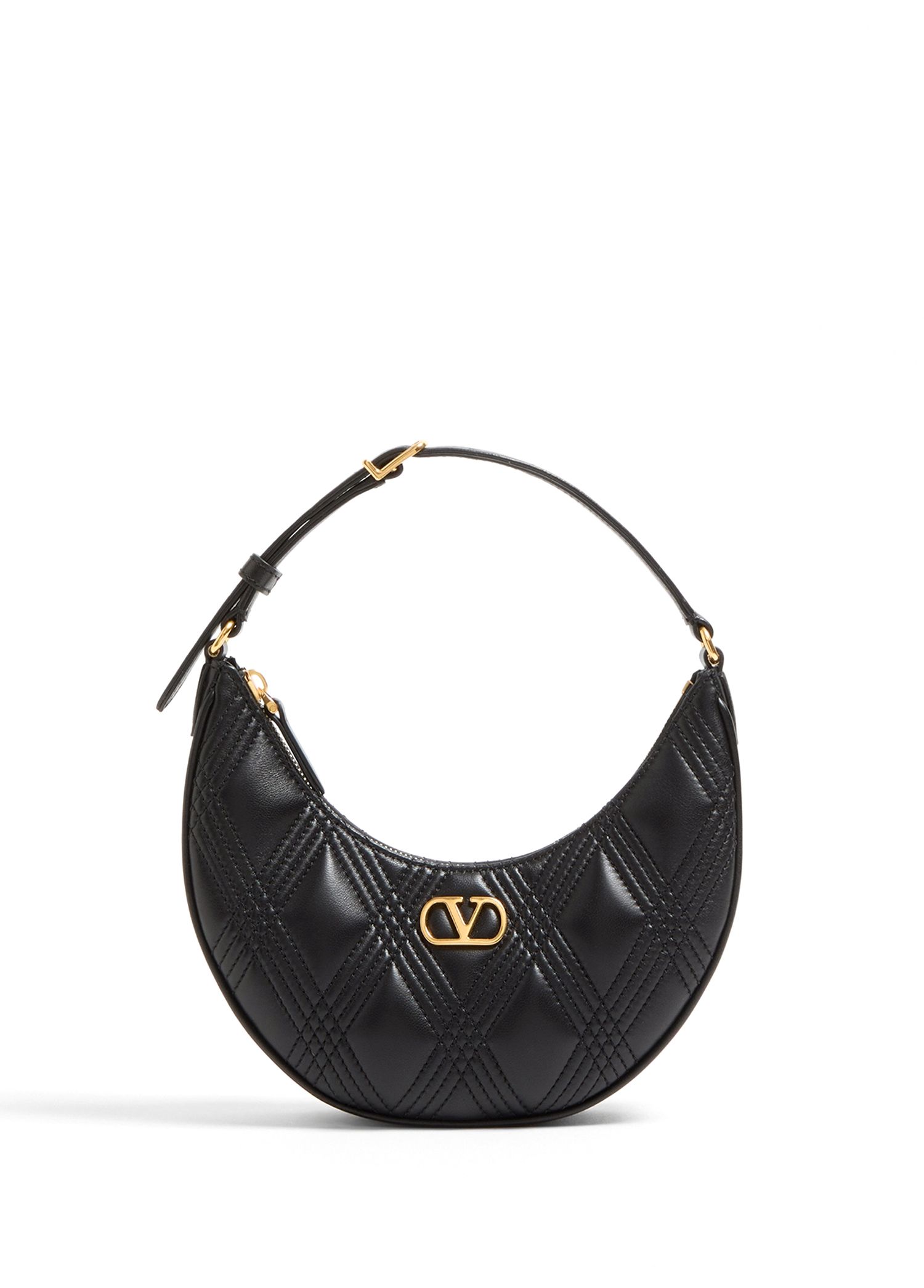 Valentino Garavani - Quiltie 67 Black Women's Leather Bag