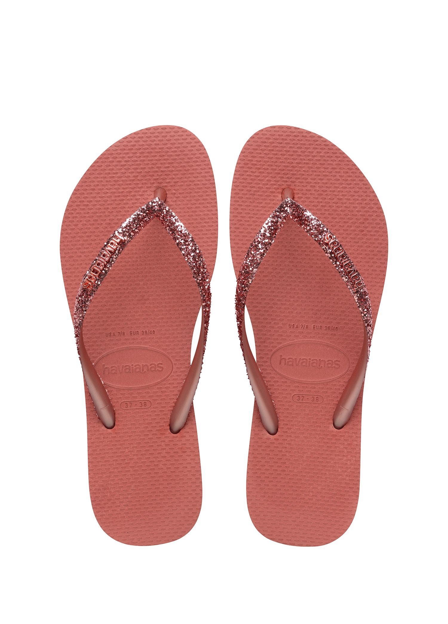 Slim Glitter Unisex Çocuk Plaj Terliği