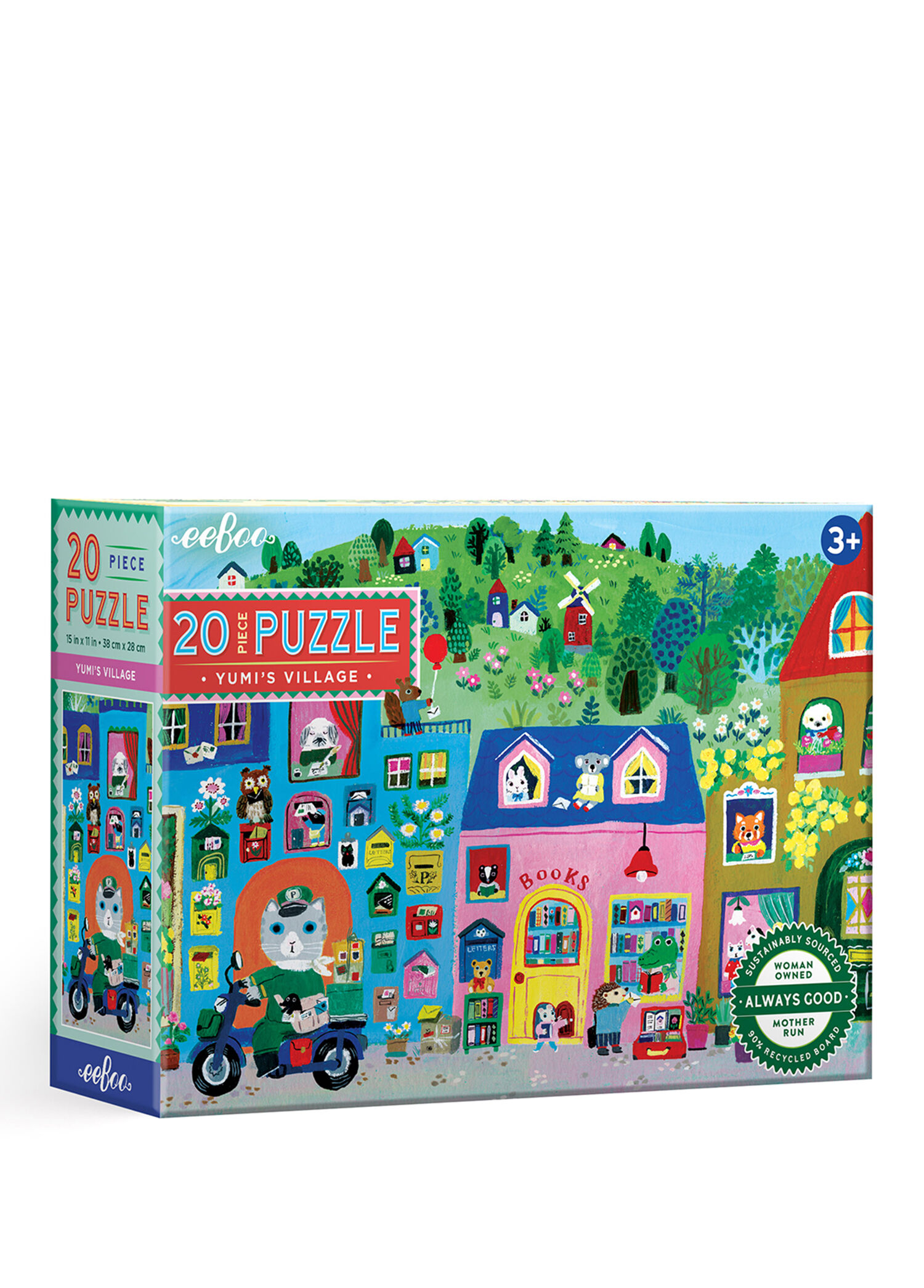 Yumi's Village 20 Parça Çocuk Puzzle