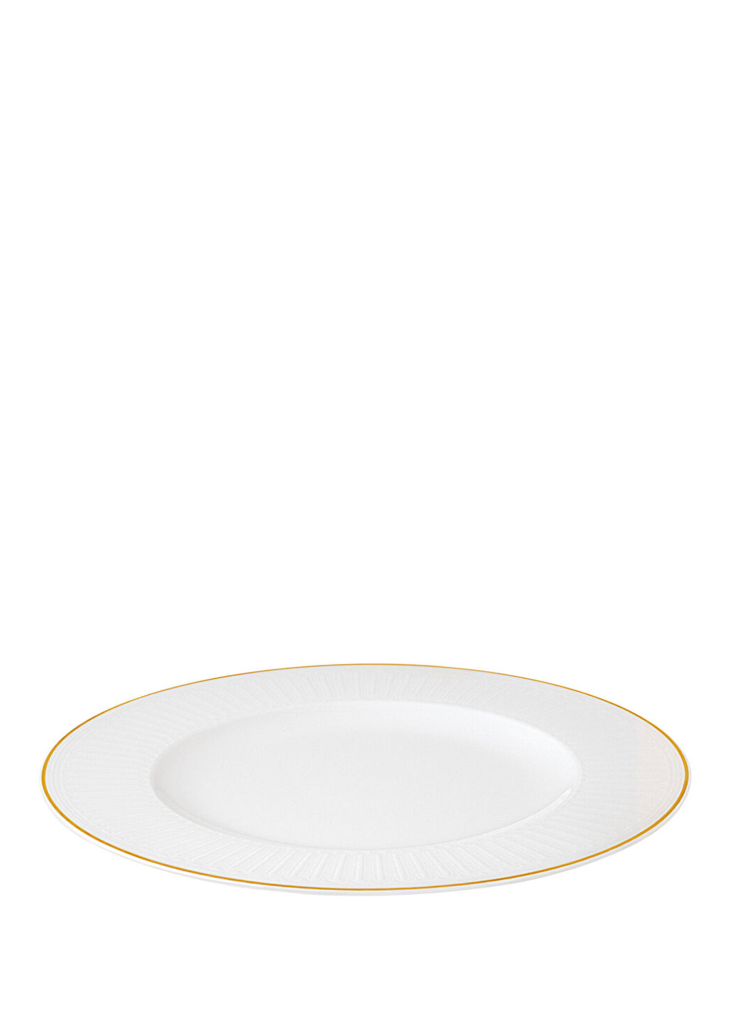 Chateau Septfontaines Beyaz Gold Porselen Supla Servis Tabağı 29 cm
