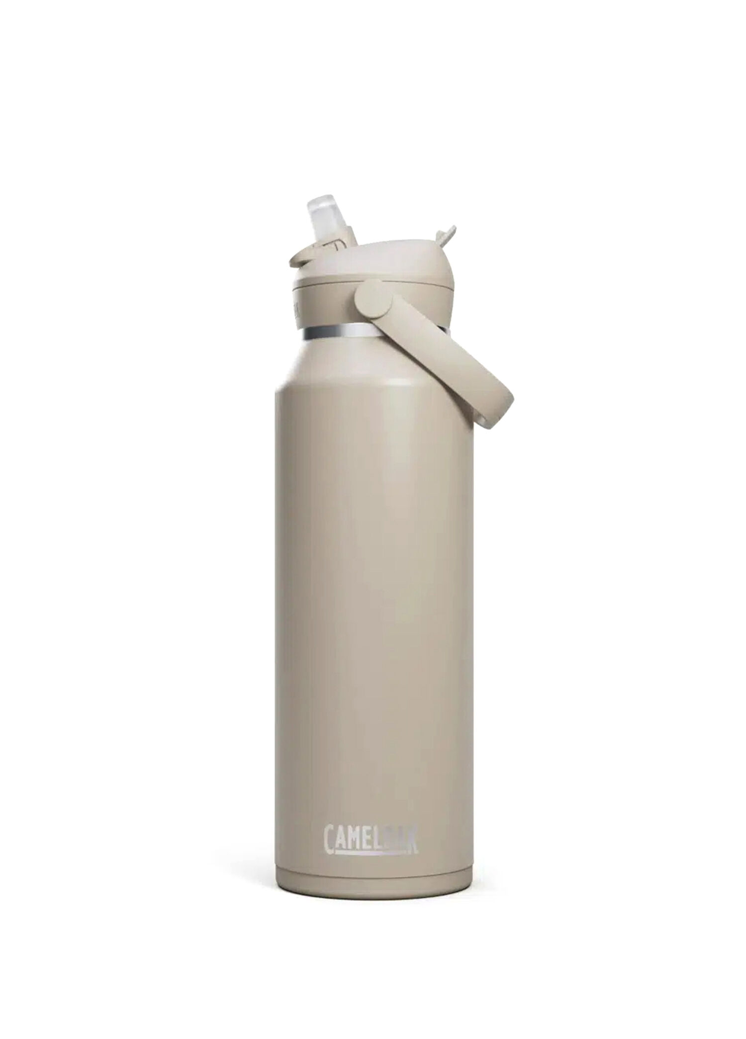 Thrive Flip Krem Çelik Pipetli Termos 1.2 Lt
