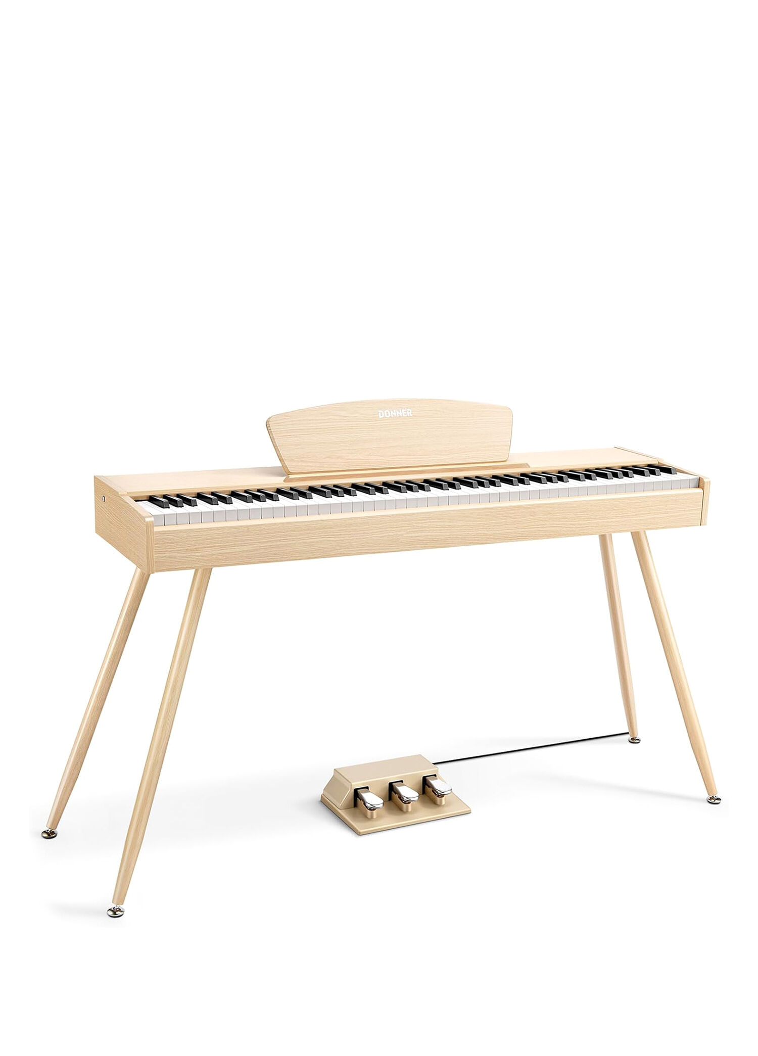 DDP-80 Wooden Style Naturel Wood Dijital Piyano
