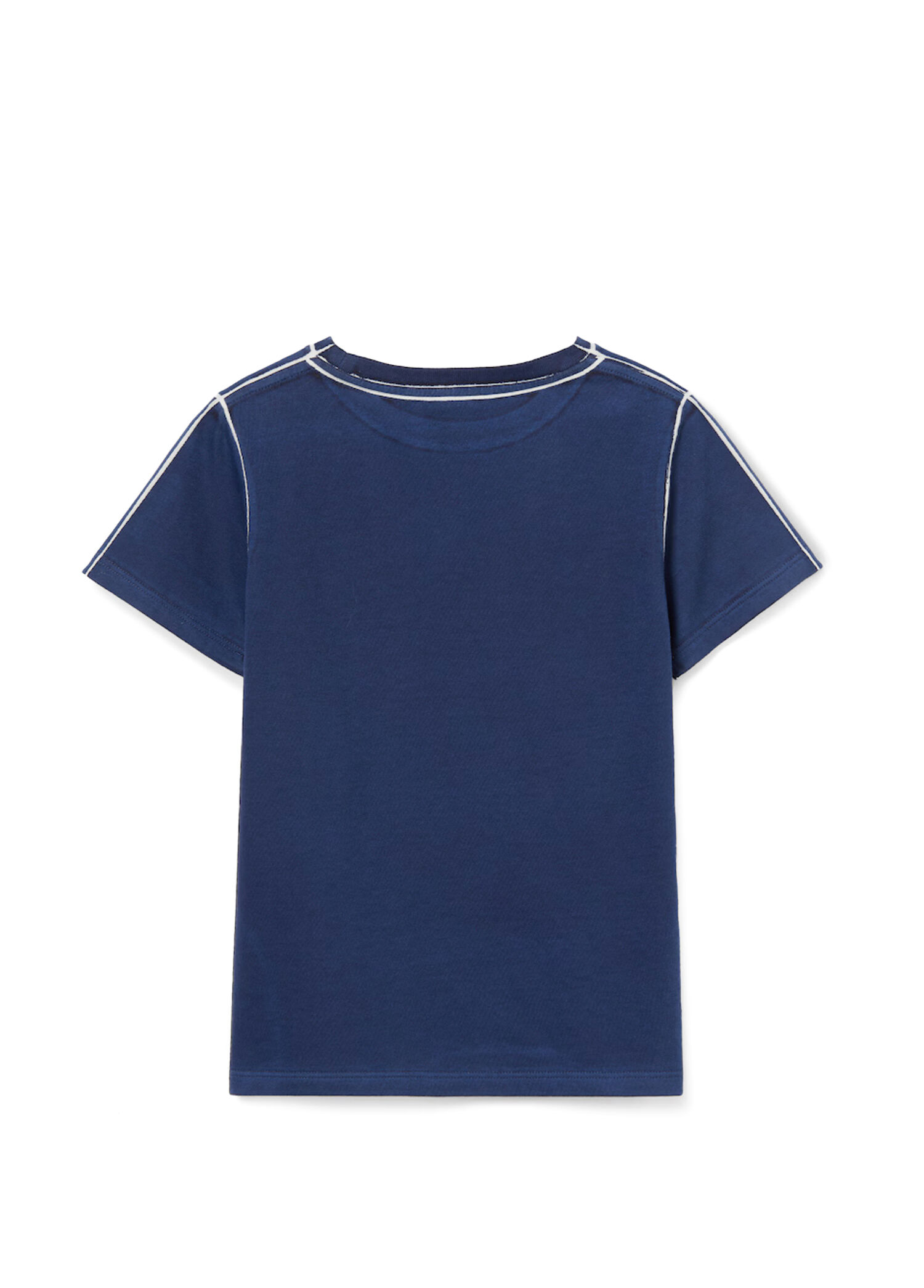 Gucci - Mavi Logo Baskılı Erkek Çocuk T-shirt - Mavi