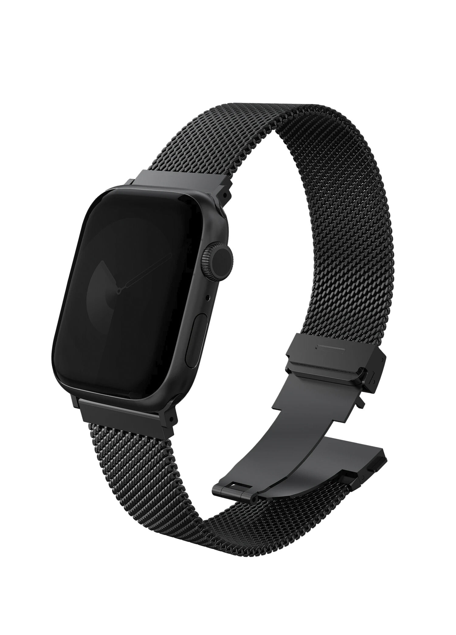 Dante Pro Watch Ultra 41 mm Siyah Çelik Örgü Akıllı Saat Kordon