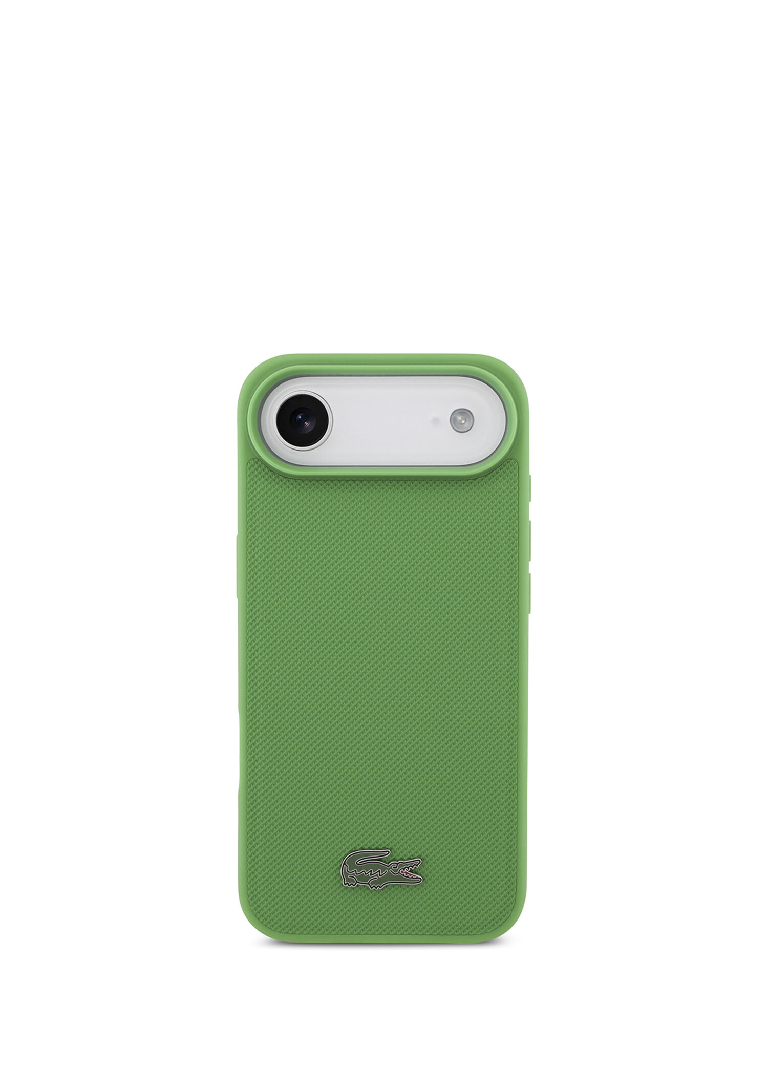 iPhone 17 Air Pike Desenli Metal Logolu Kartlıklı Magsafe Uyumlu Telefon Kılıfı