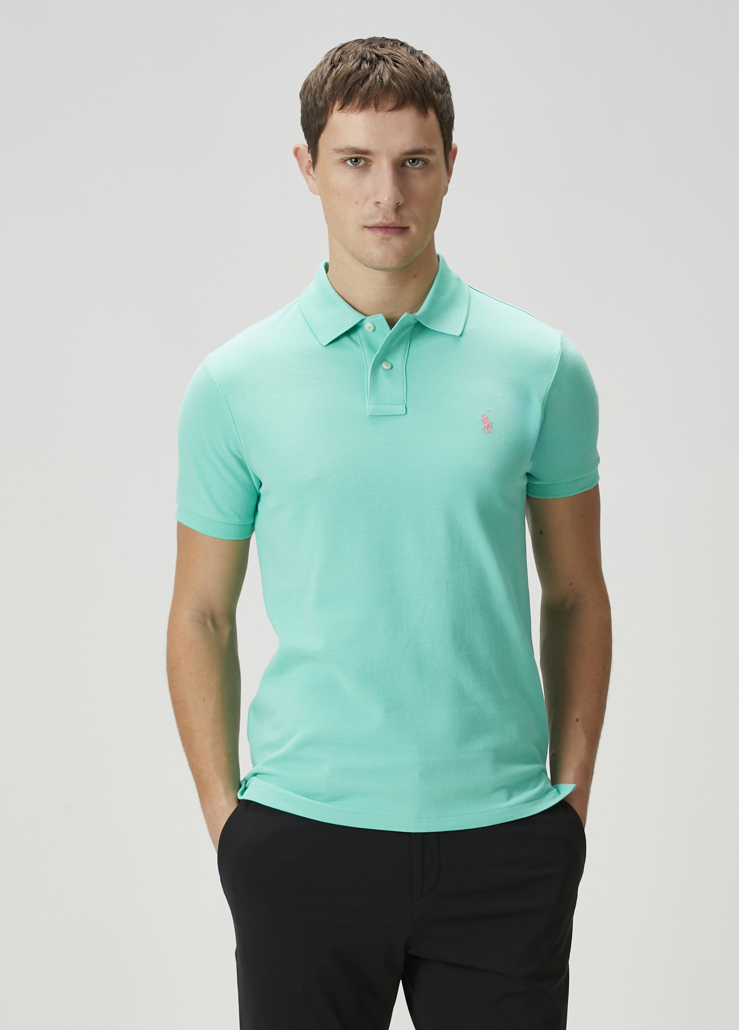 Yeşil Polo Yaka T-shirt