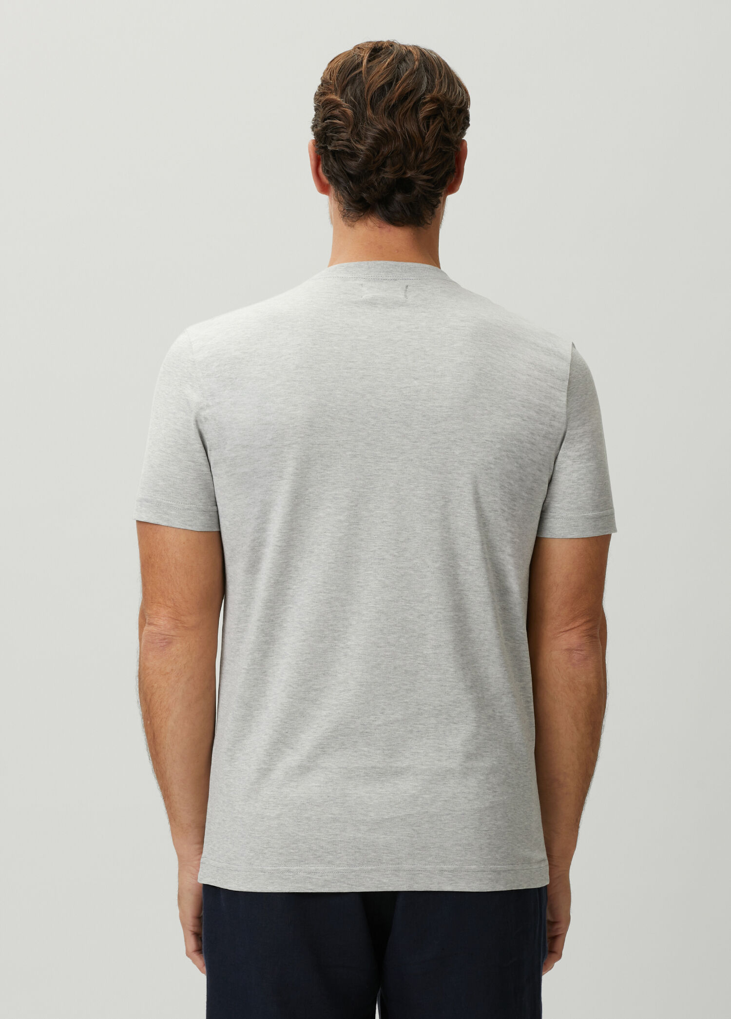 Knt Açık Gri Erkek Açık Gri Logolu T-shirt 1952978 | Beymen