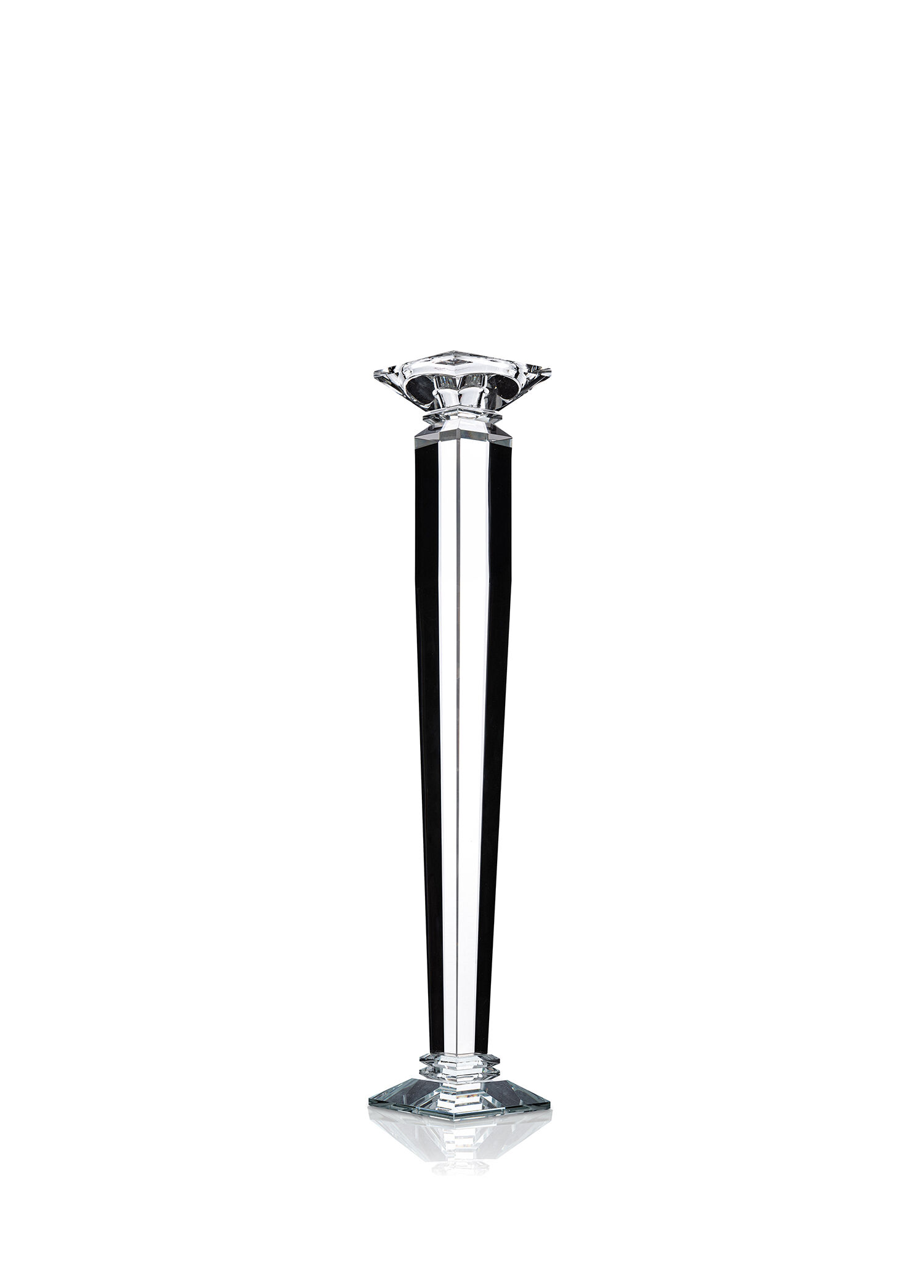 Santa Rosa Cam Şamdan 40 cm