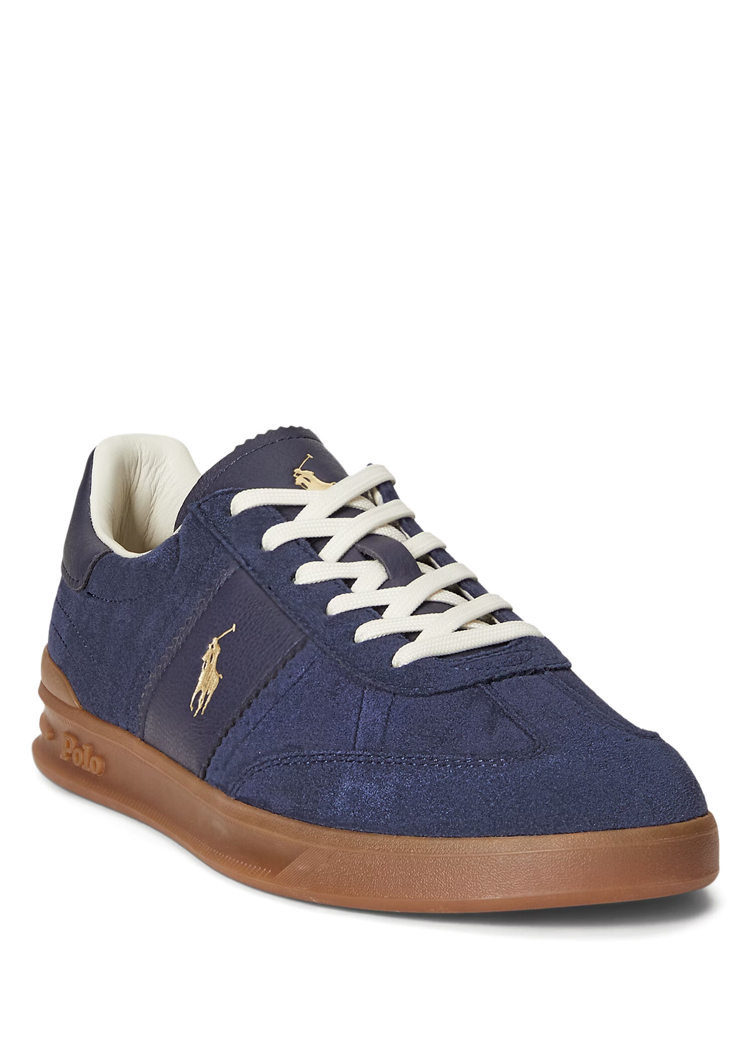 Polo Ralph Lauren Mavi Erkek Mavi Erkek Süet Sneaker 1781329 | Beymen