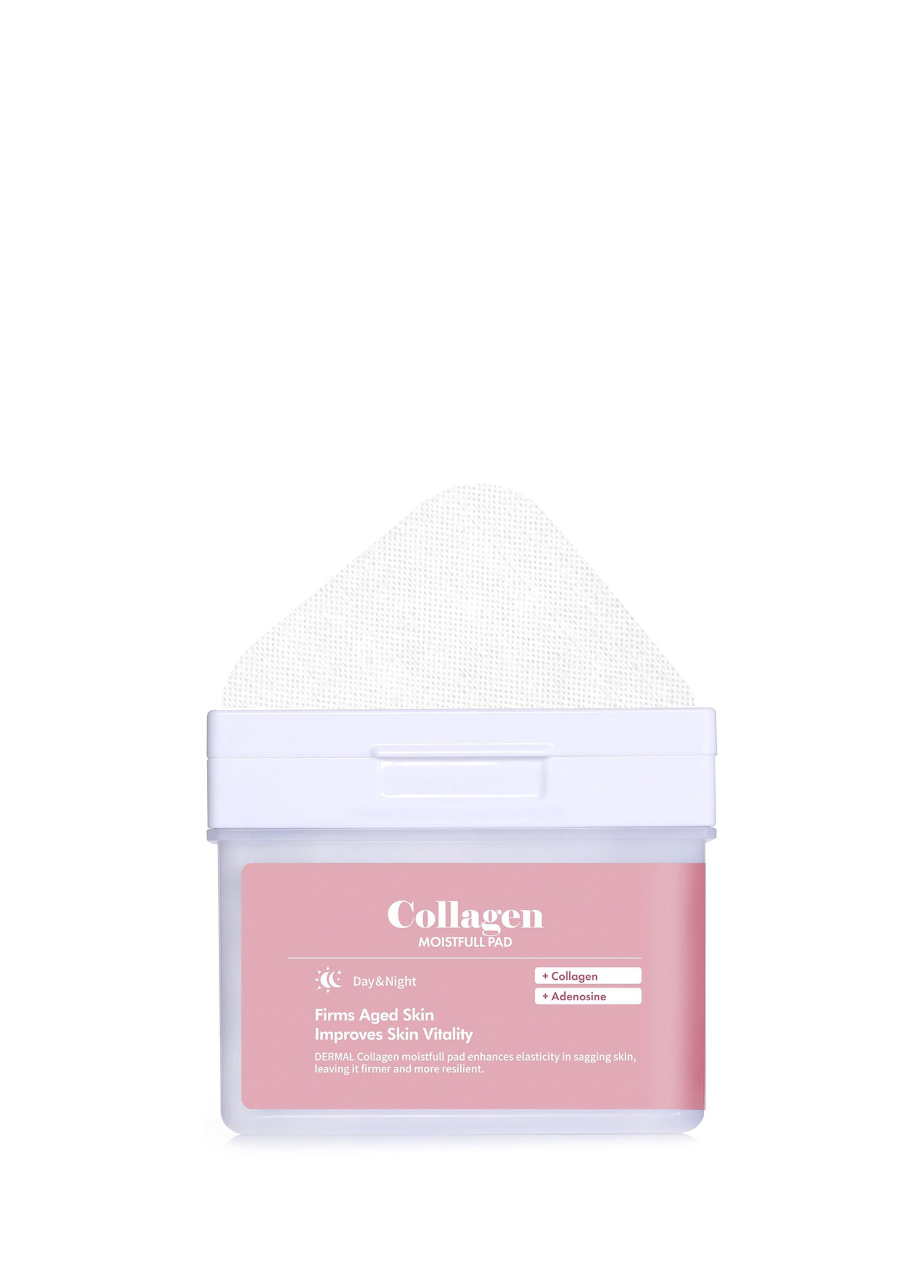Collagen Moistfull Pad 120’li Kolajen İçerikli Nemlendirici ve Cilt Sıkılaştırıcı Tonik Ped 180 ml