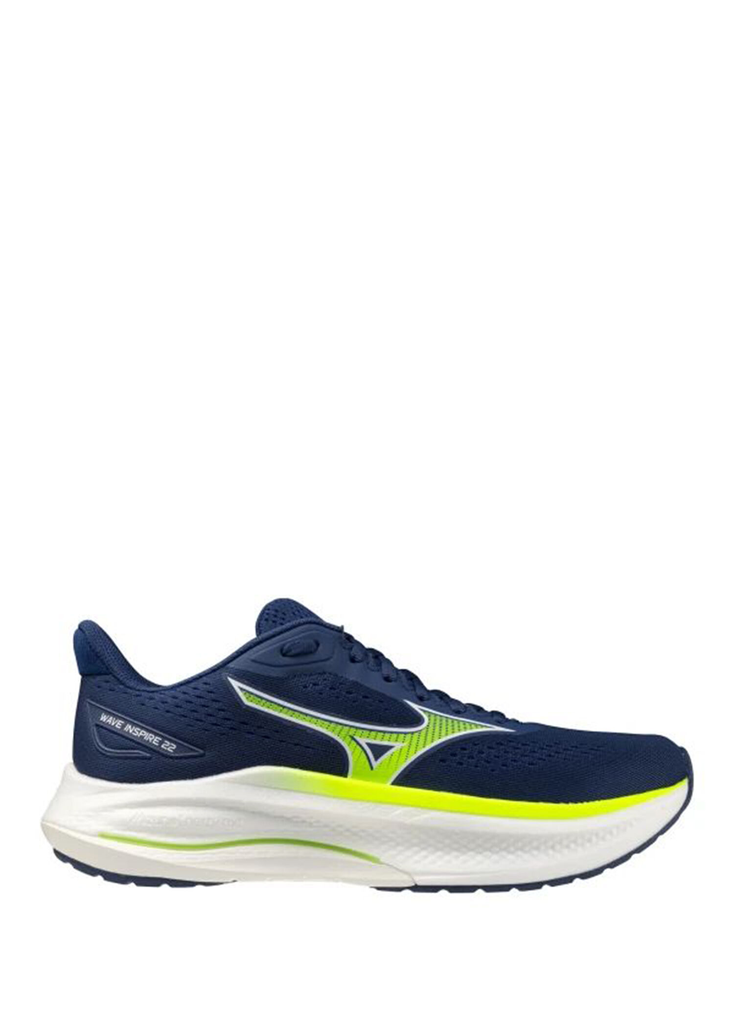 Mizuno Lacivert Erkek Wave Inspire 22 Lacivert Sarı Erkek Koşu