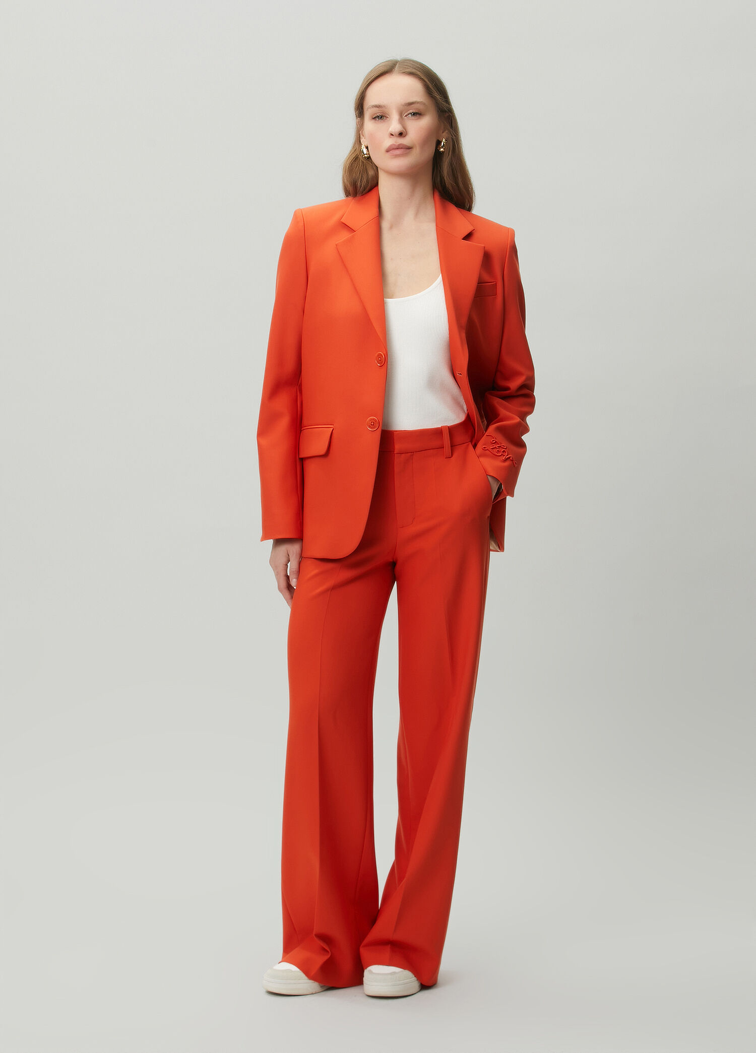 Orange Pants
