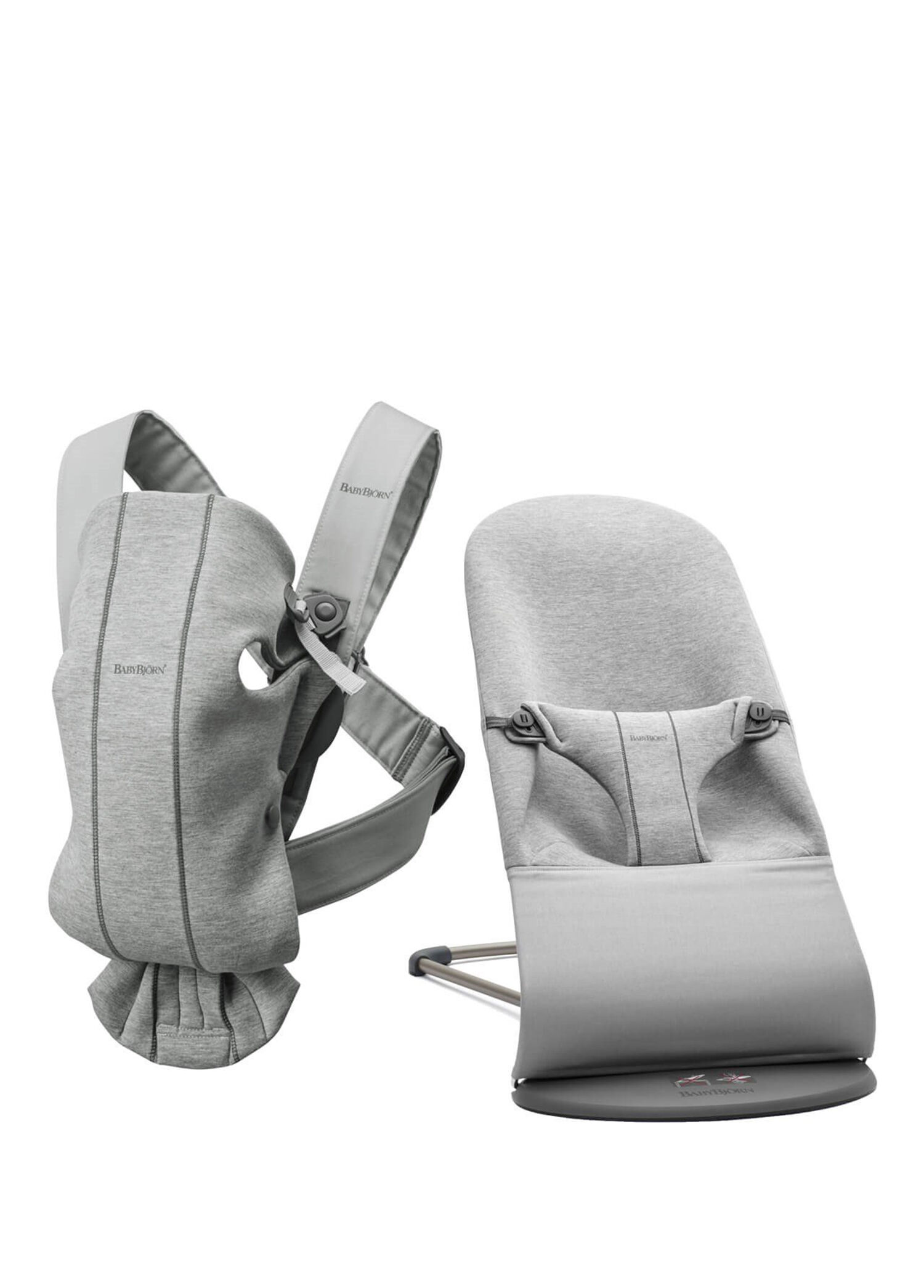 Bliss 0-13 kg Ana Kucağı ve Mini 3D Jersey Light Grey Kanguru 2'li Set