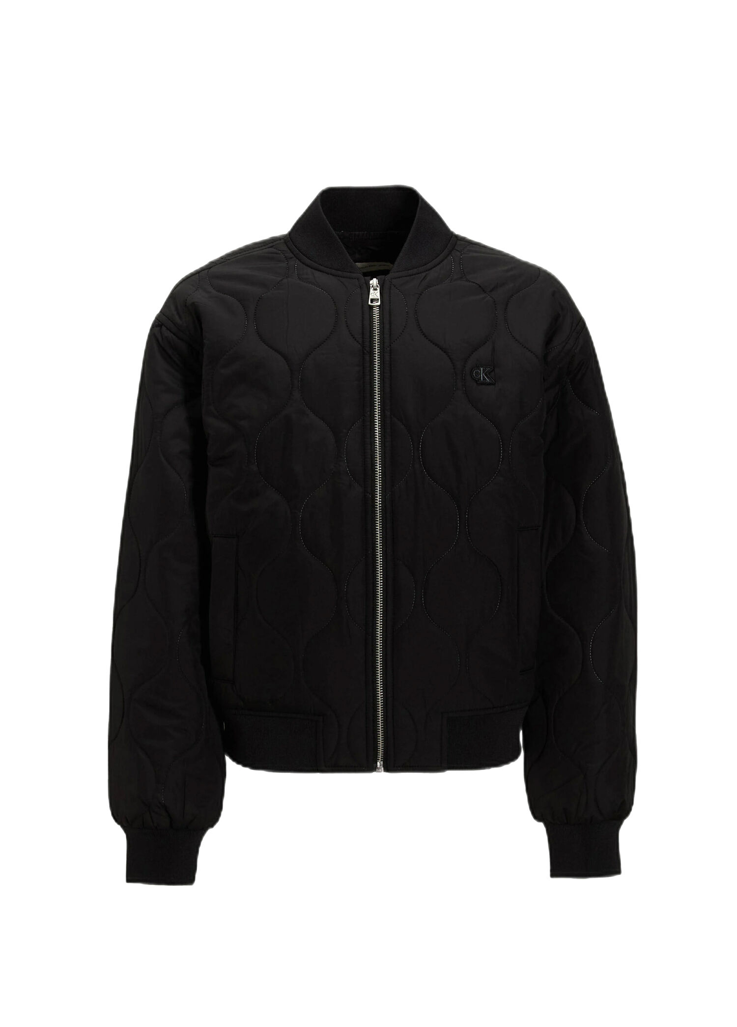 Siyah Erkek Çocuk Bomber Ceket
