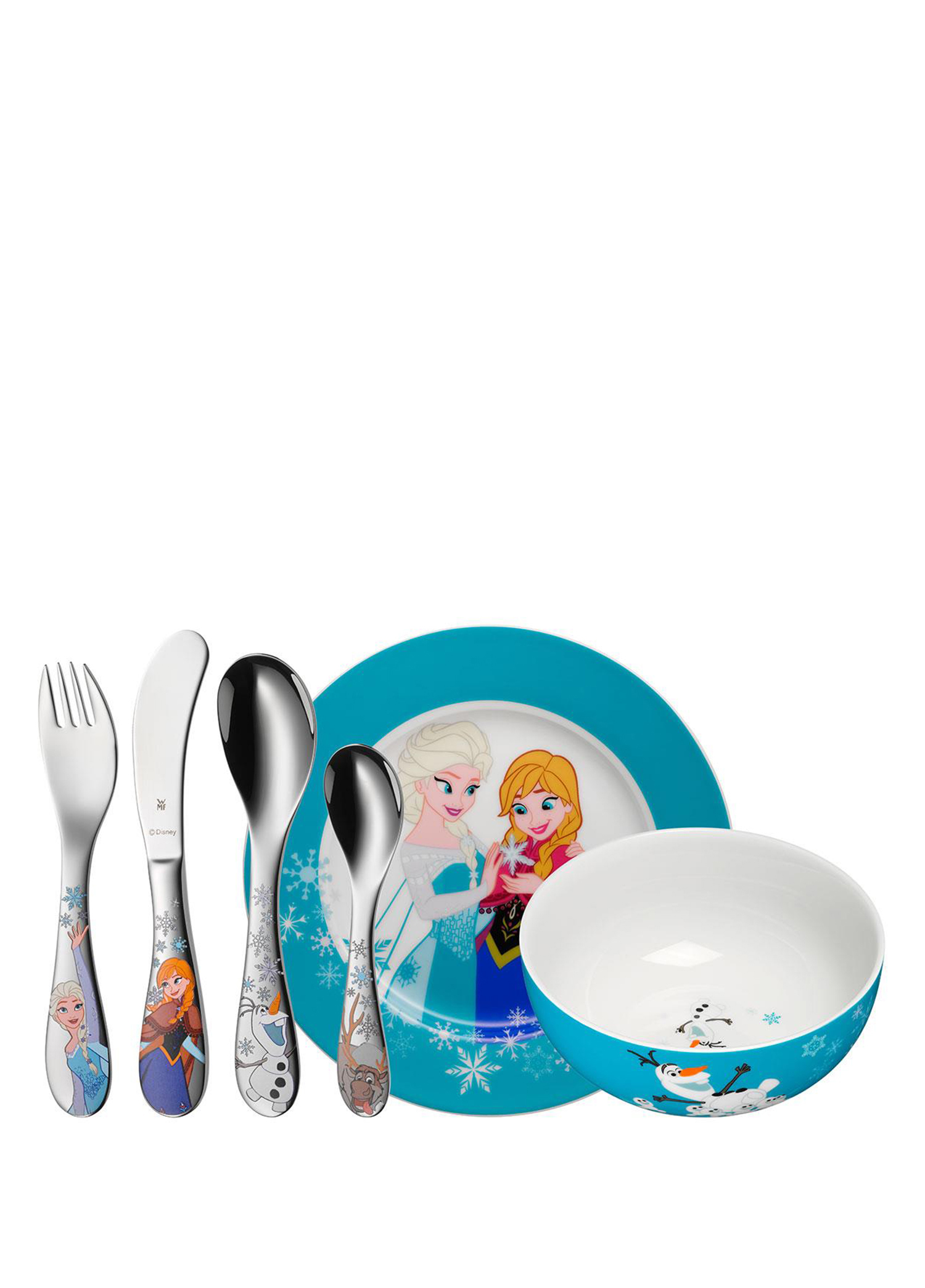 Frozen 6 Parça Çocuk Yemek Seti