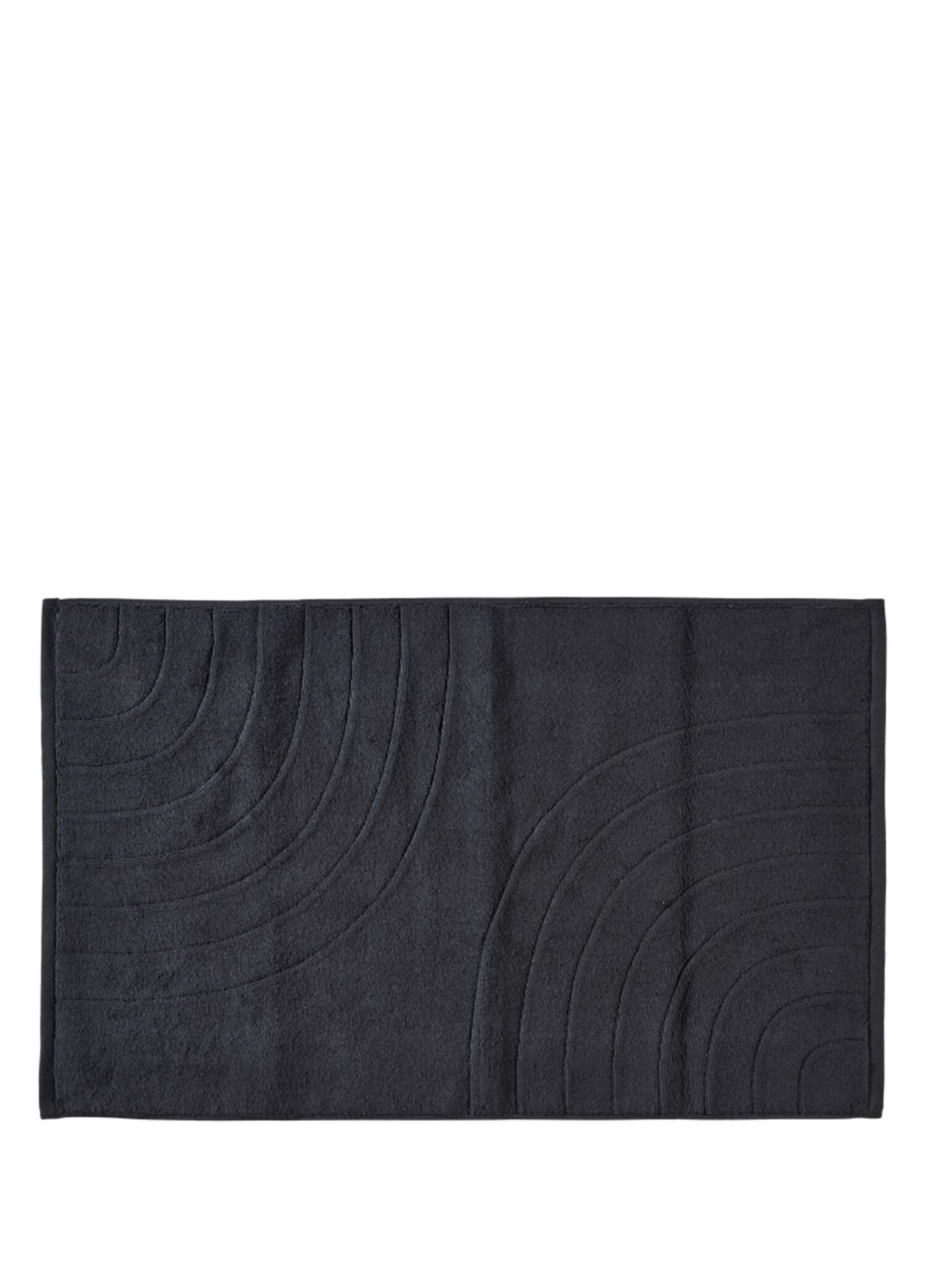 Time Siyah Pamuklu Banyo Paspası 50 x 80 cm