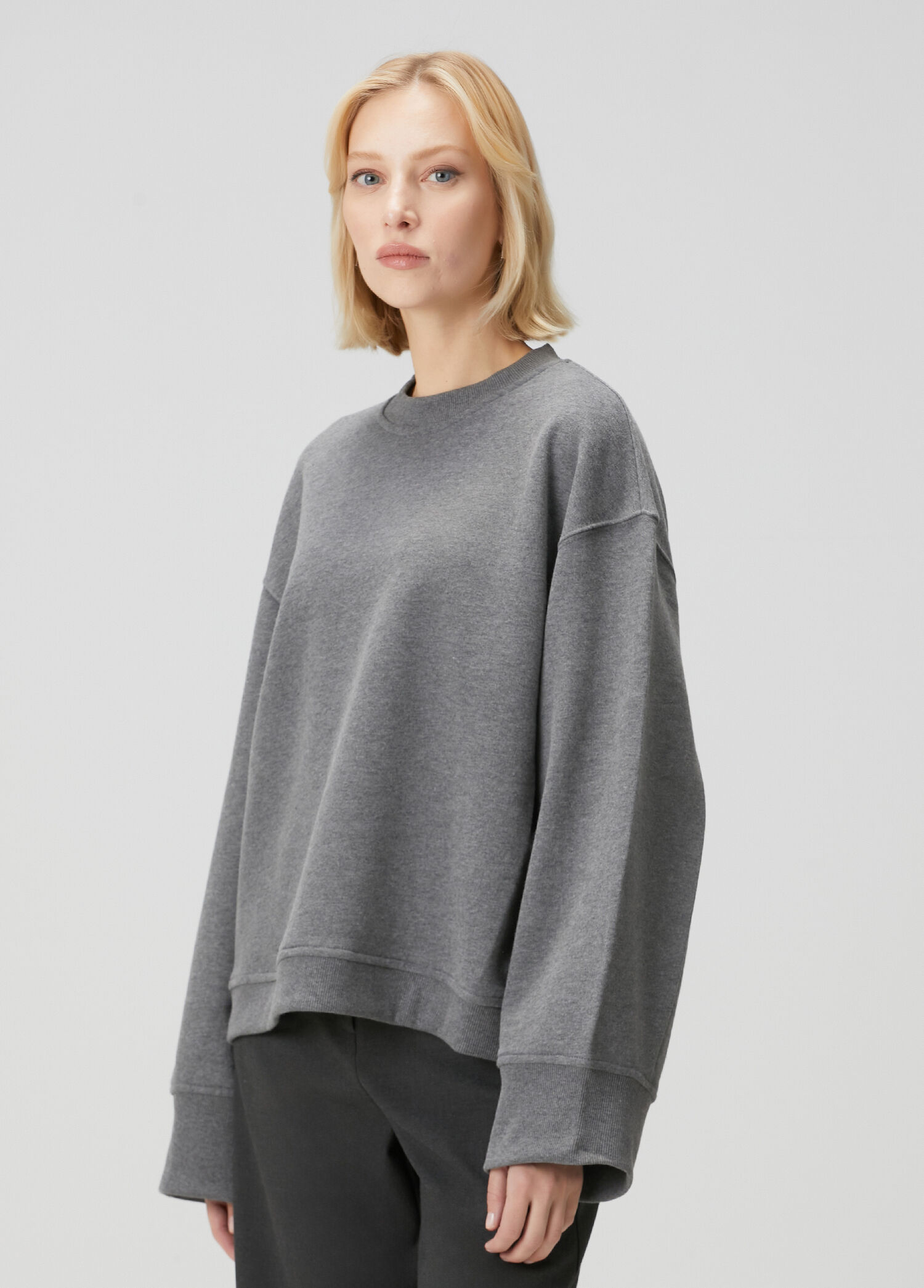 Talia Koyu Gri Sweatshirt