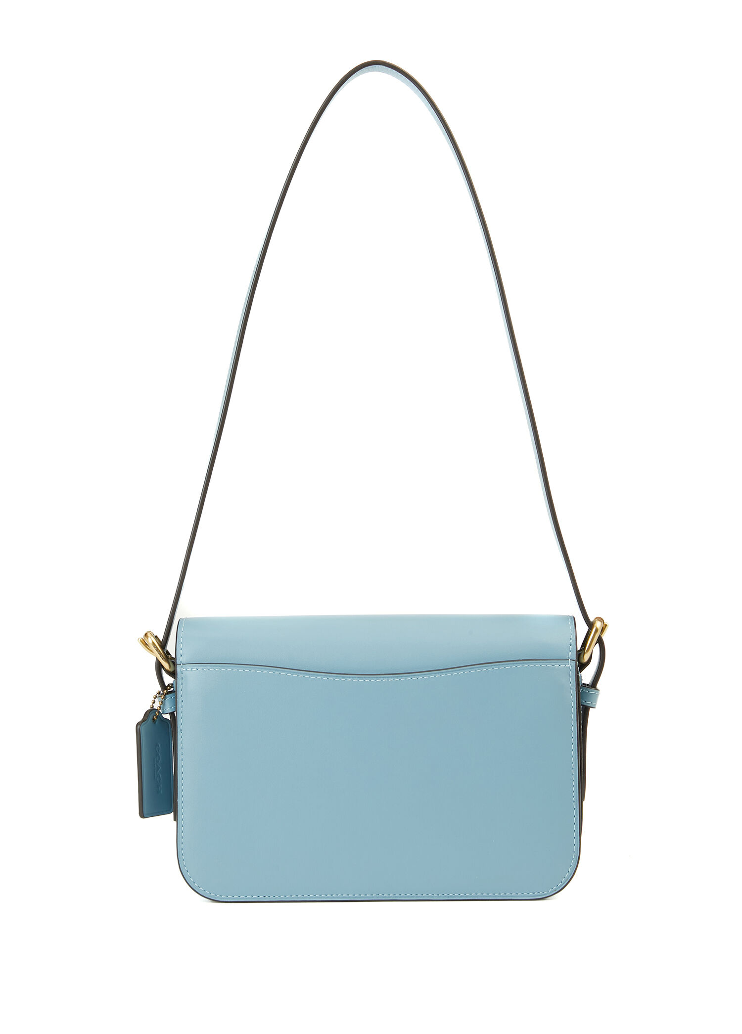 Coach - Sage Blue Women's Leather Shoulder Bag