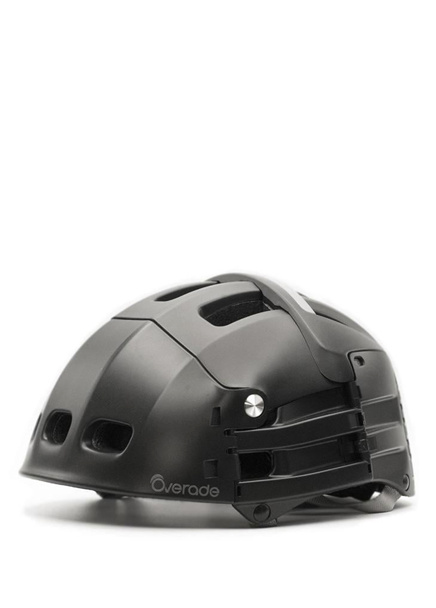 Overade Plixi Fit Black Unisex Folding Bike Helmet