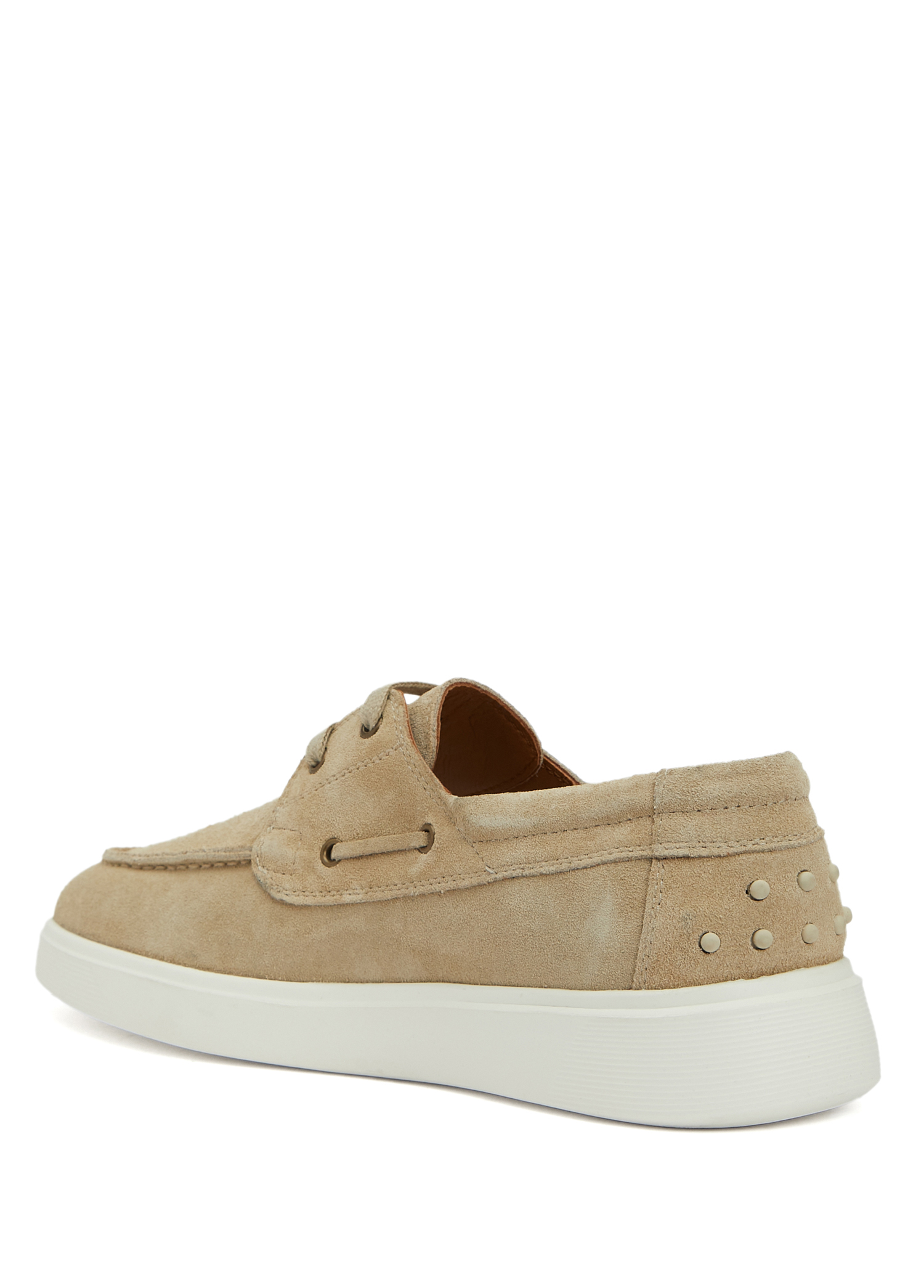 Bej Erkek Deri Sneaker_2