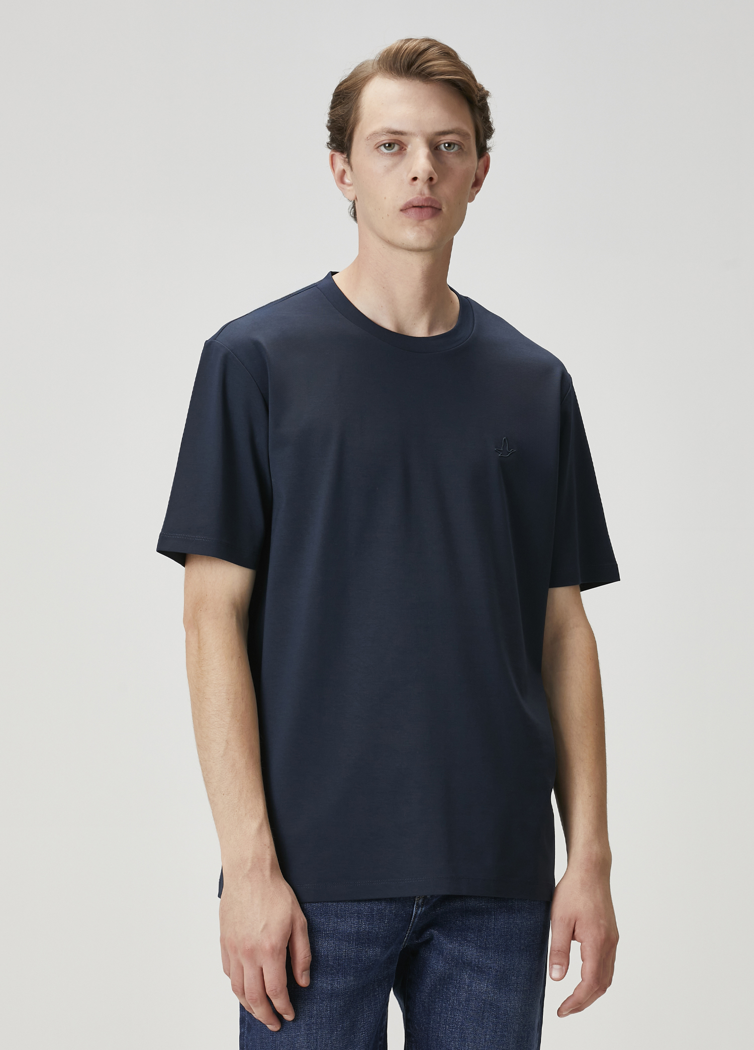 Relax Fit Lacivert T-shirt