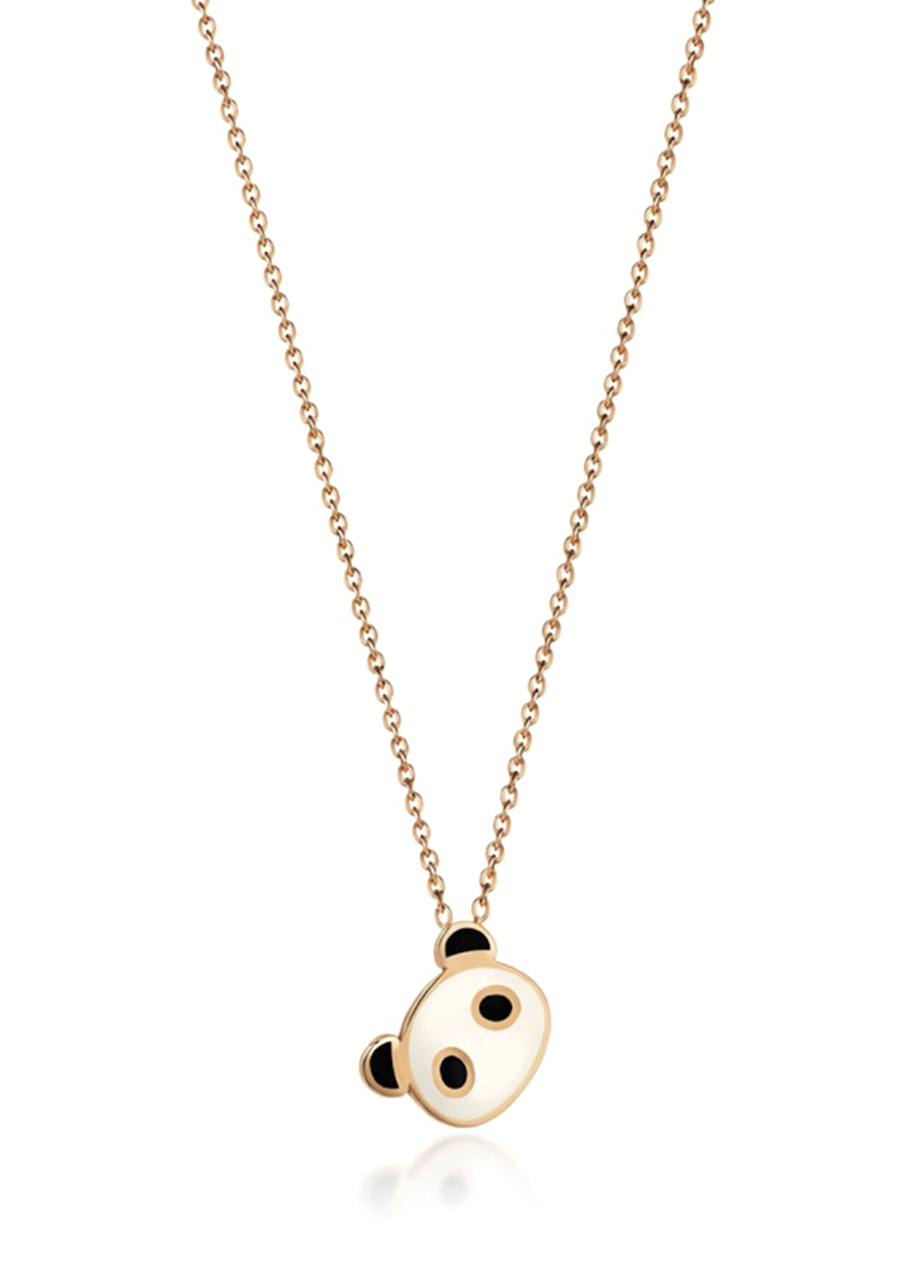 Panda Necklace 14 Ayar Rose Gold Kız Çocuk Kolye