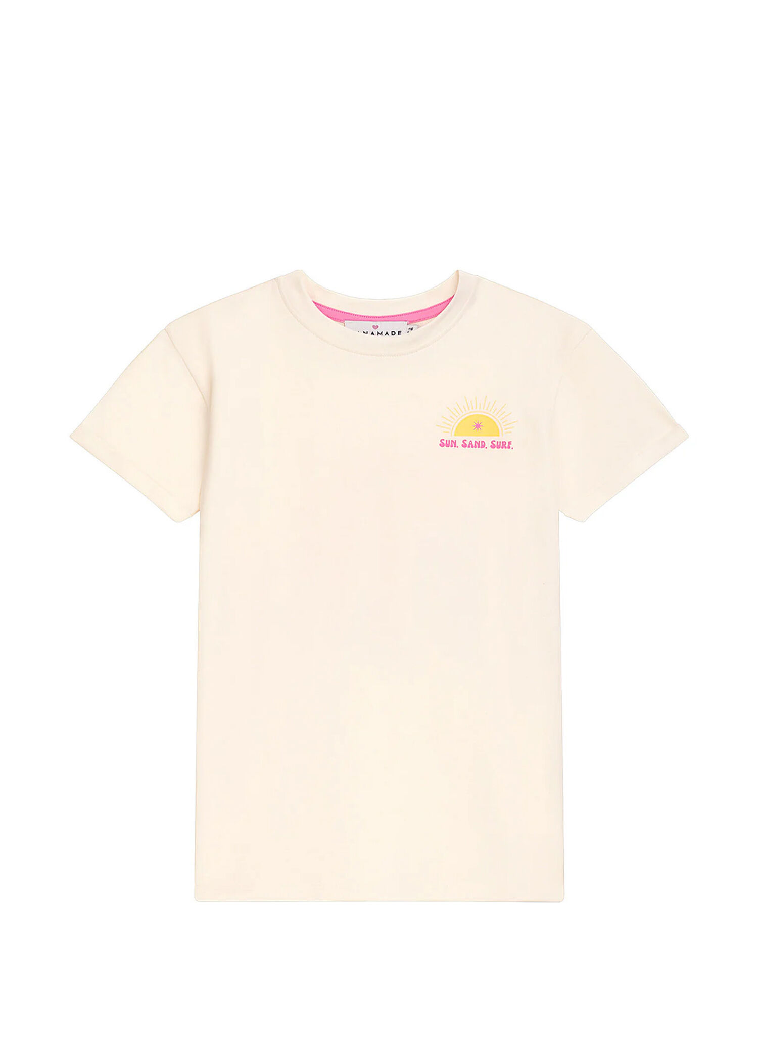 Fildişi Kız Çocuk T-shirt