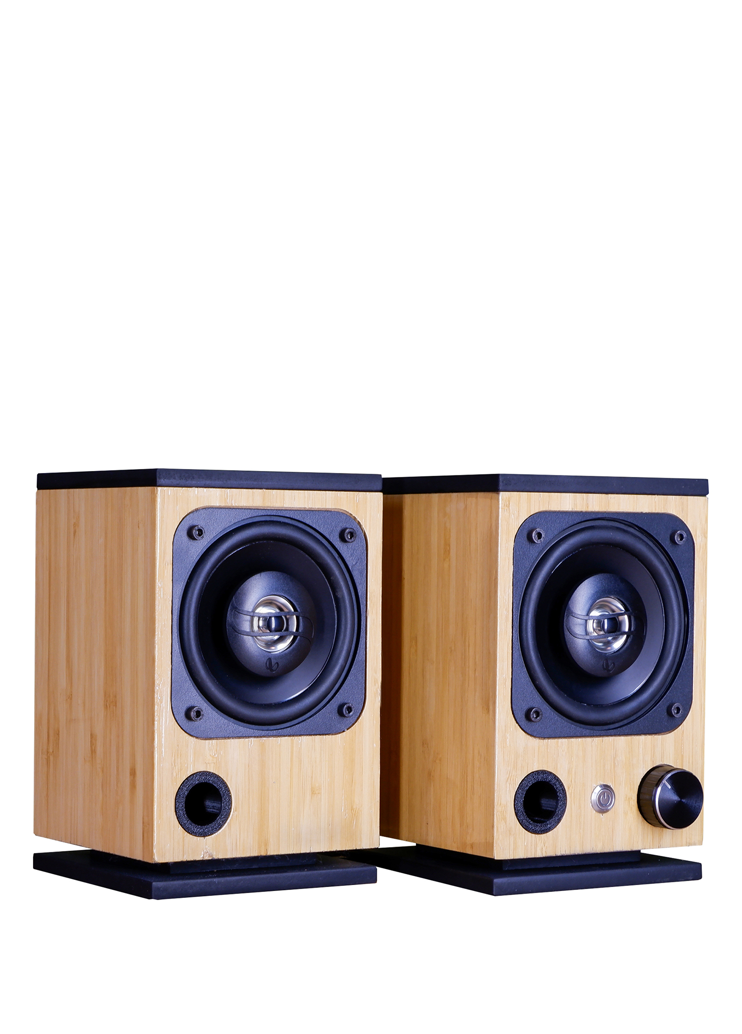 Desktop Hi-Fi Bluetooth Stereo Bambu Hoparlör