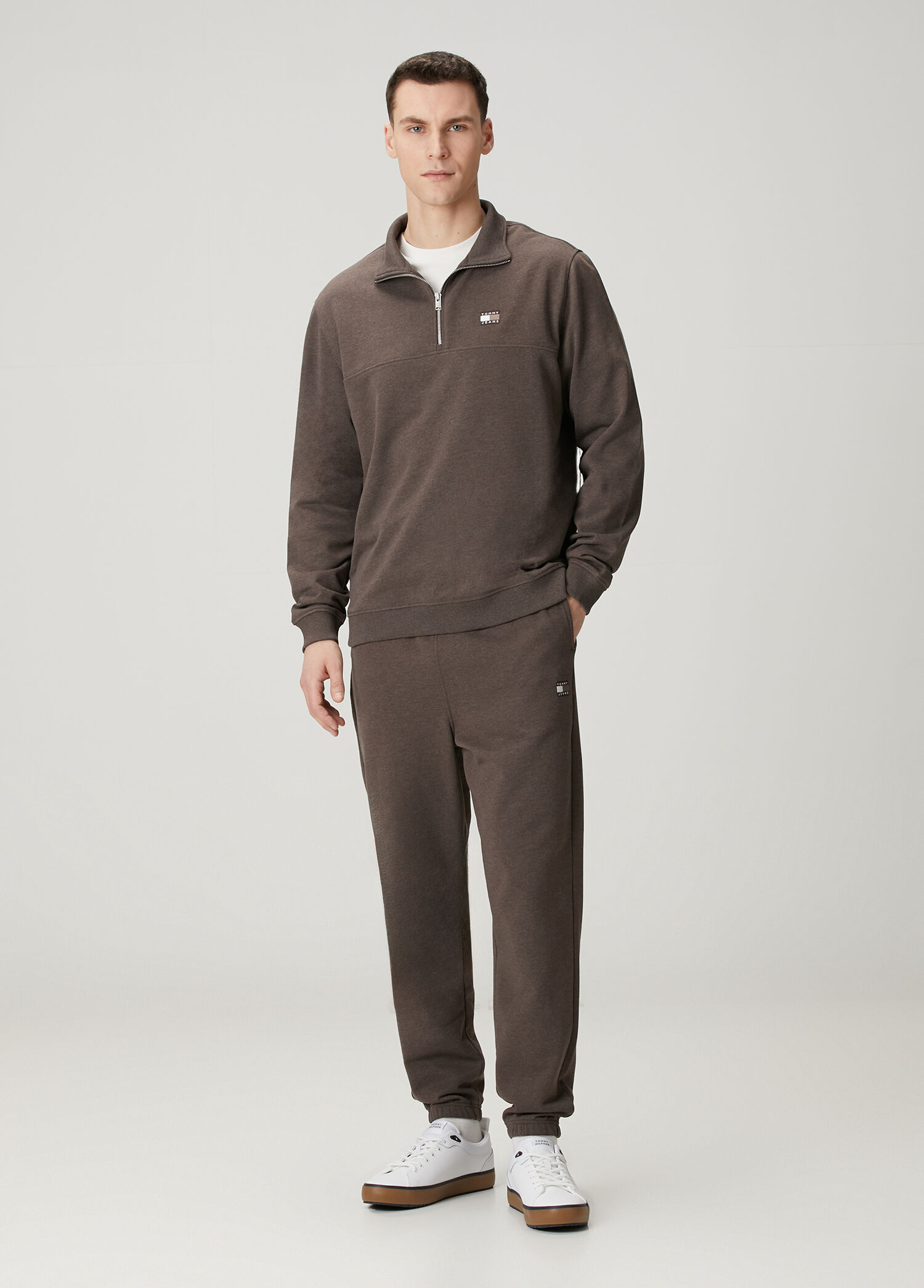 Regular Fit Kahverengi Jogger Eşofman Altı