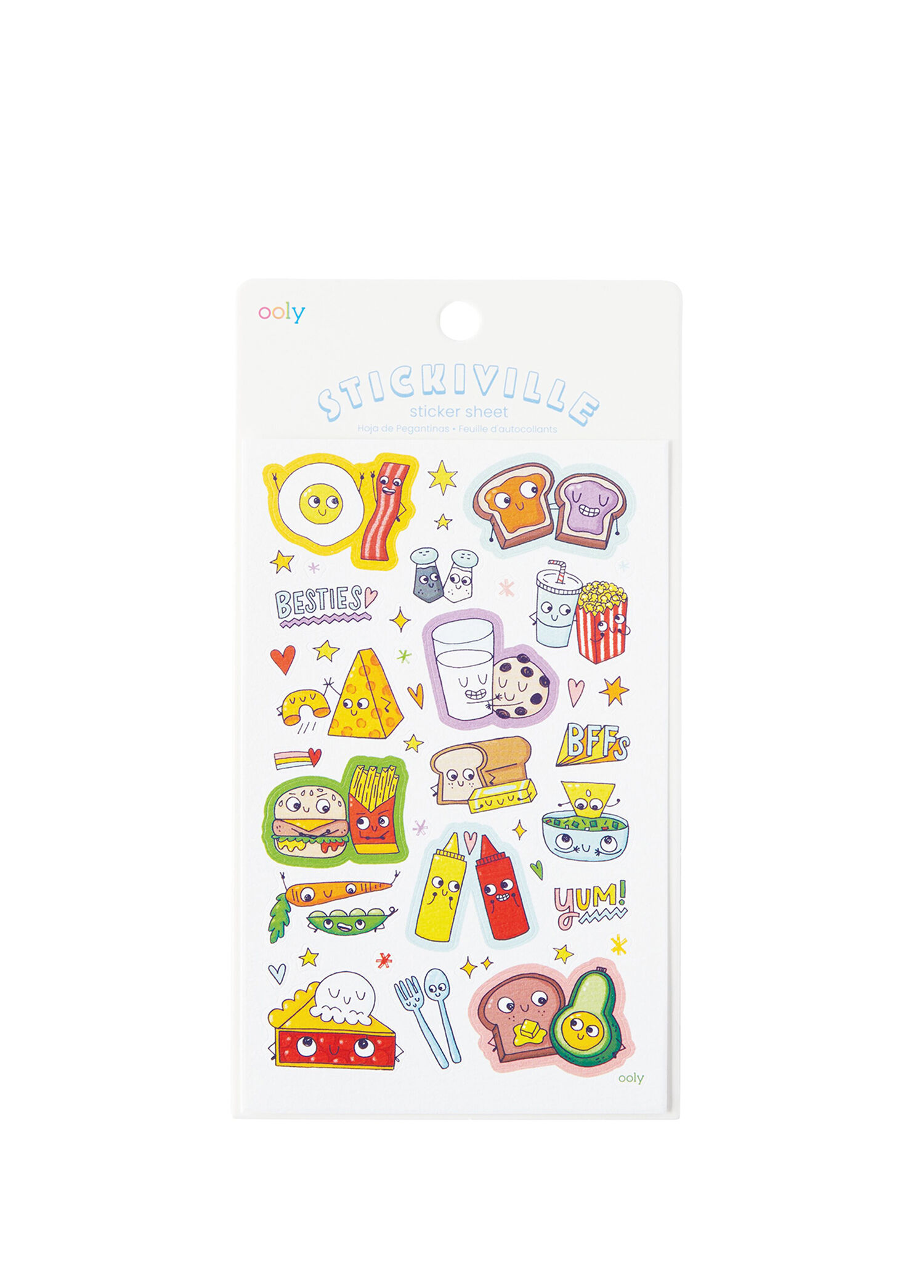 Stickiville BFF Foods Çıkartmalar