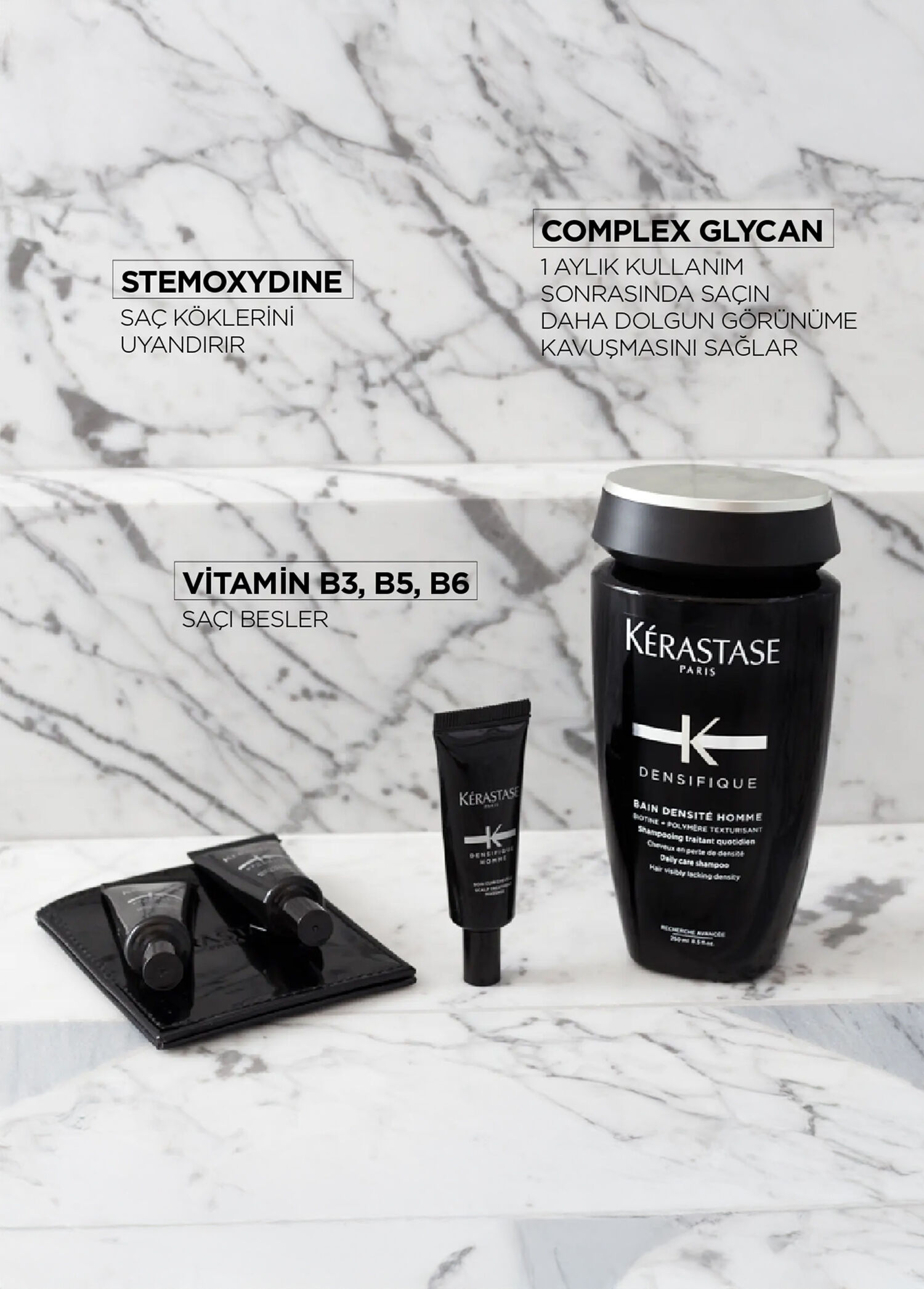 Kerastase - Densifique Homme Brightening Thickening Shampoo for