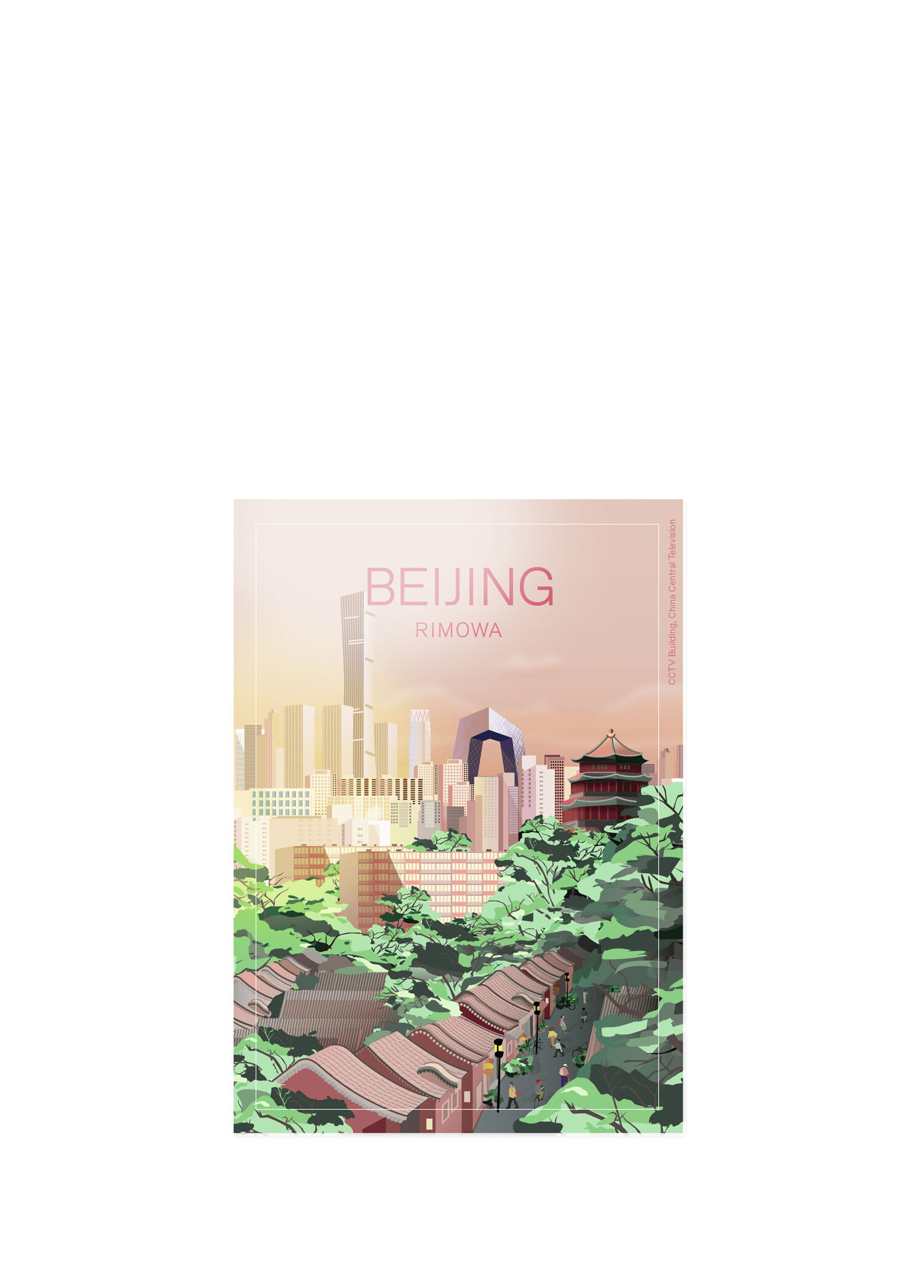 Beijing Landmark Sticker