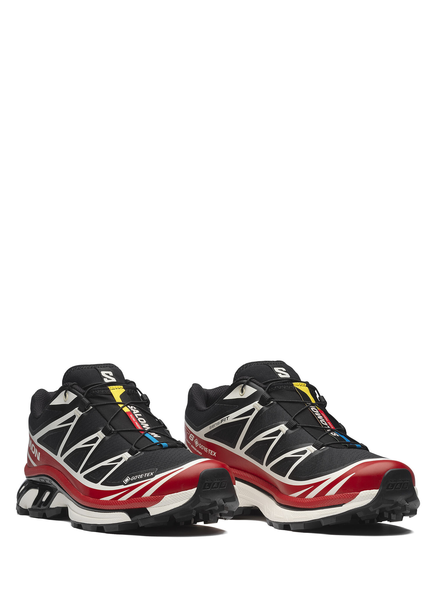Salomon - XT-6 Gore Tex Erkek Sneaker - Kırmızı-Siyah