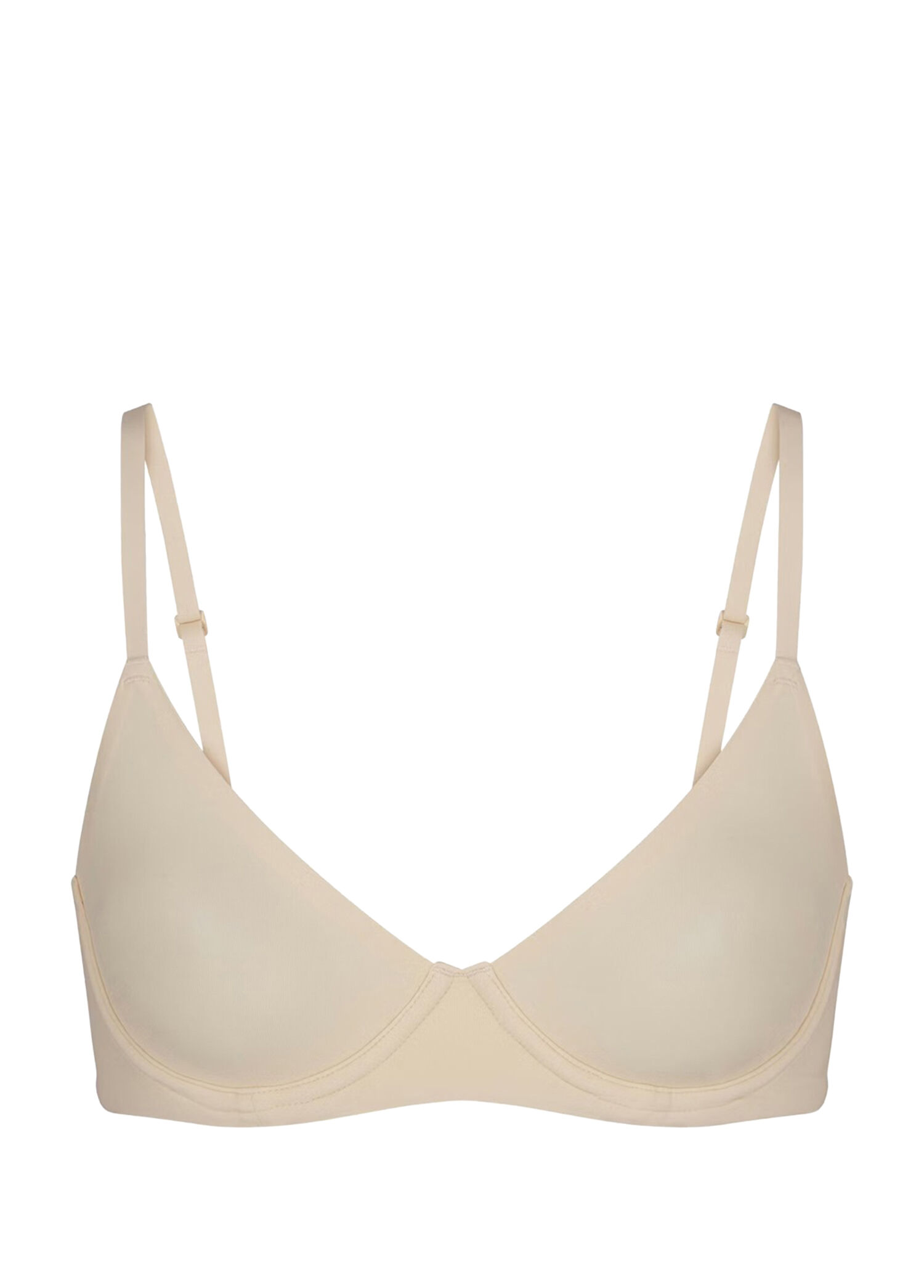 Unlined Demi Bej Sütyen