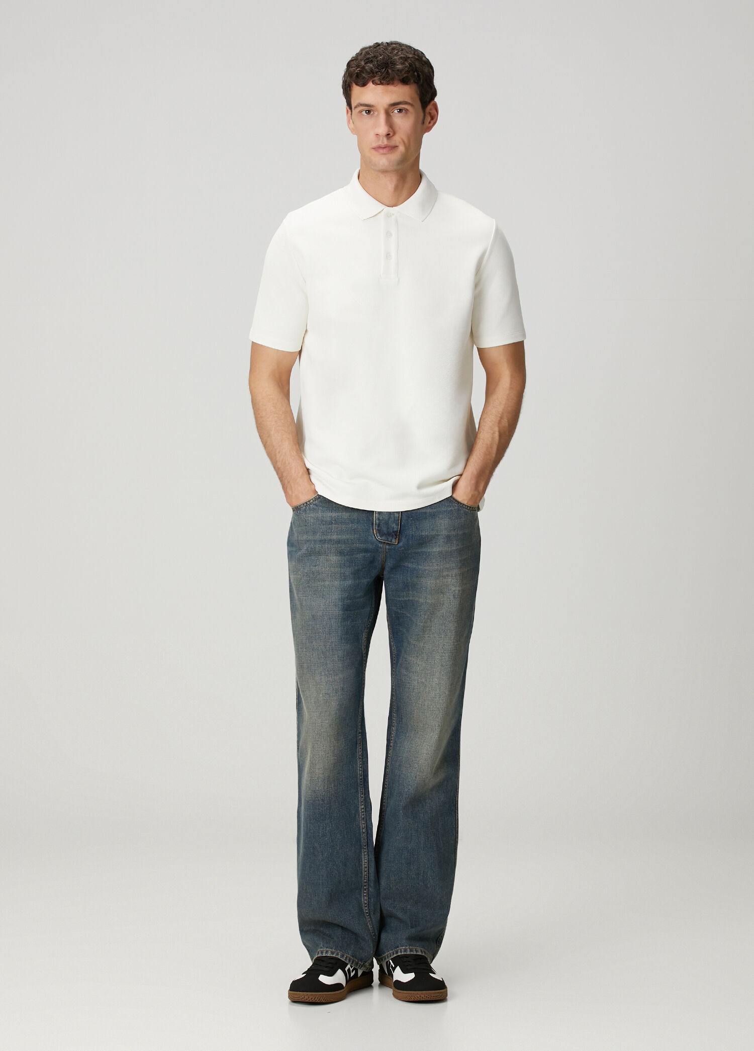 Lacivert Jean Pantolon