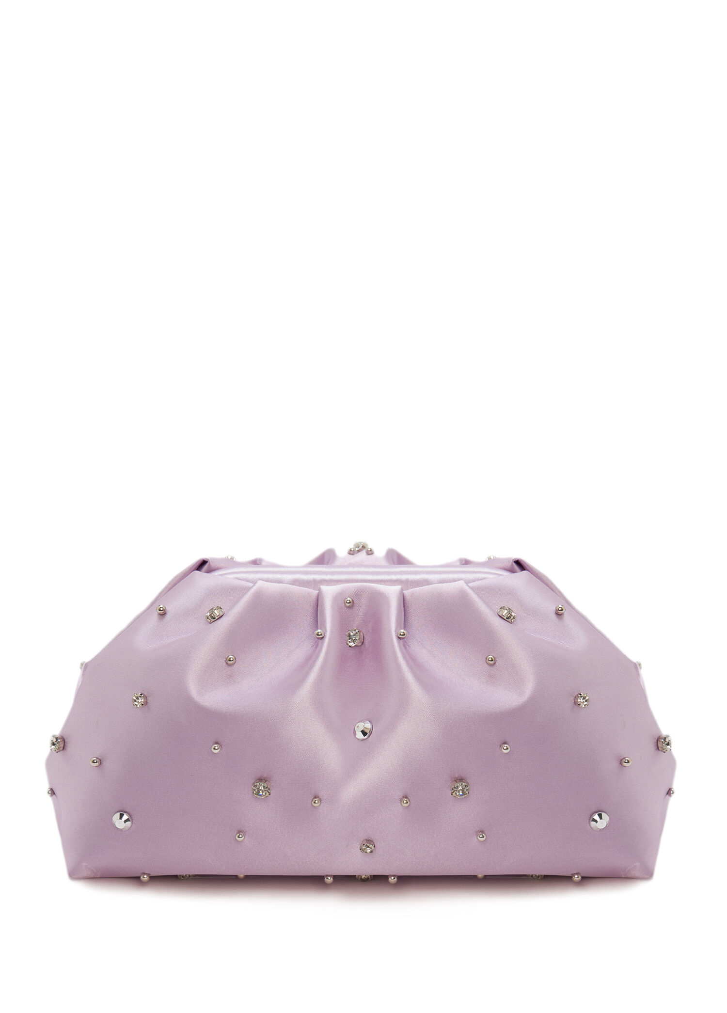 Vega Lilac Nakıi Swarovski Taşlı El Portföyü