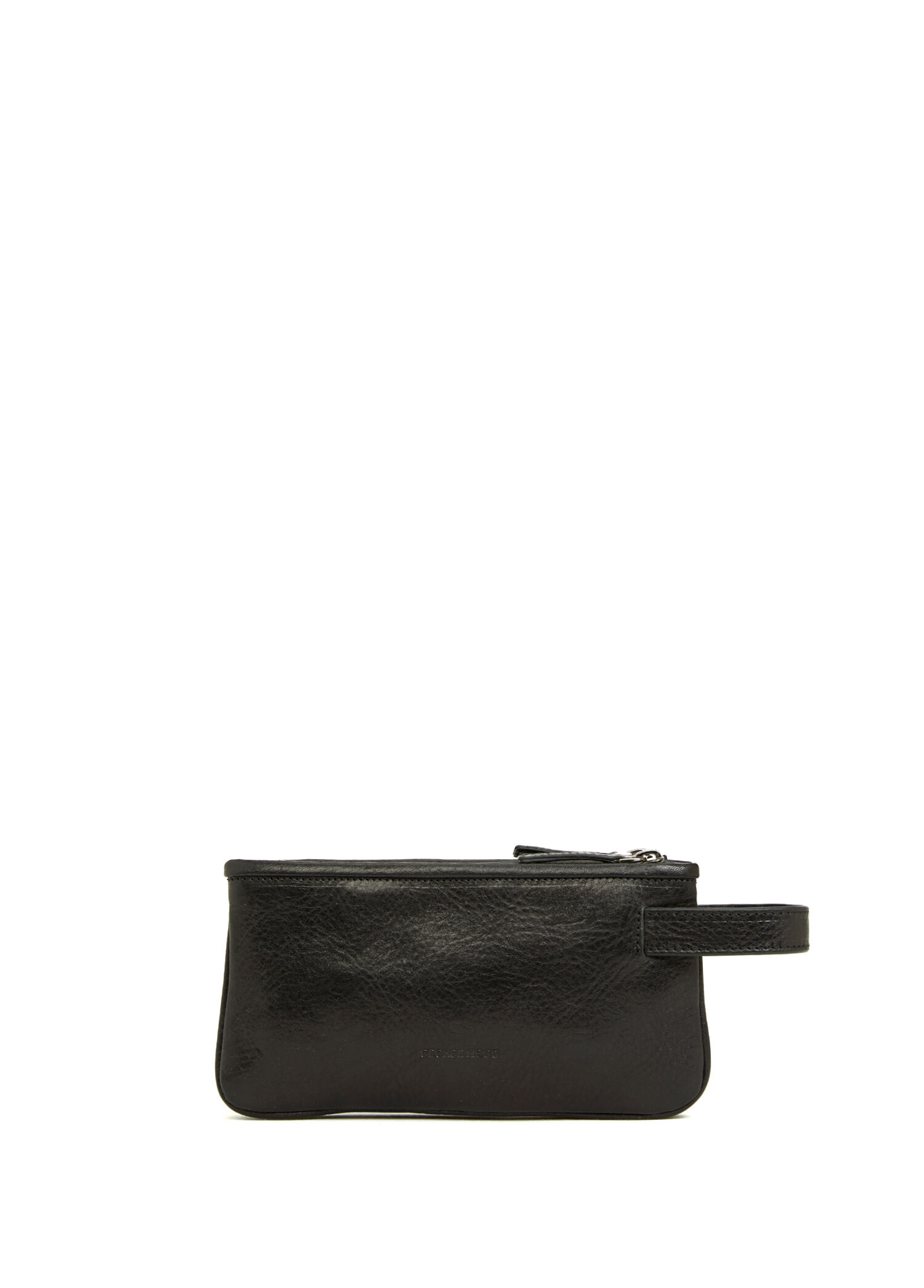 Siyah Erkek Deri Clutch