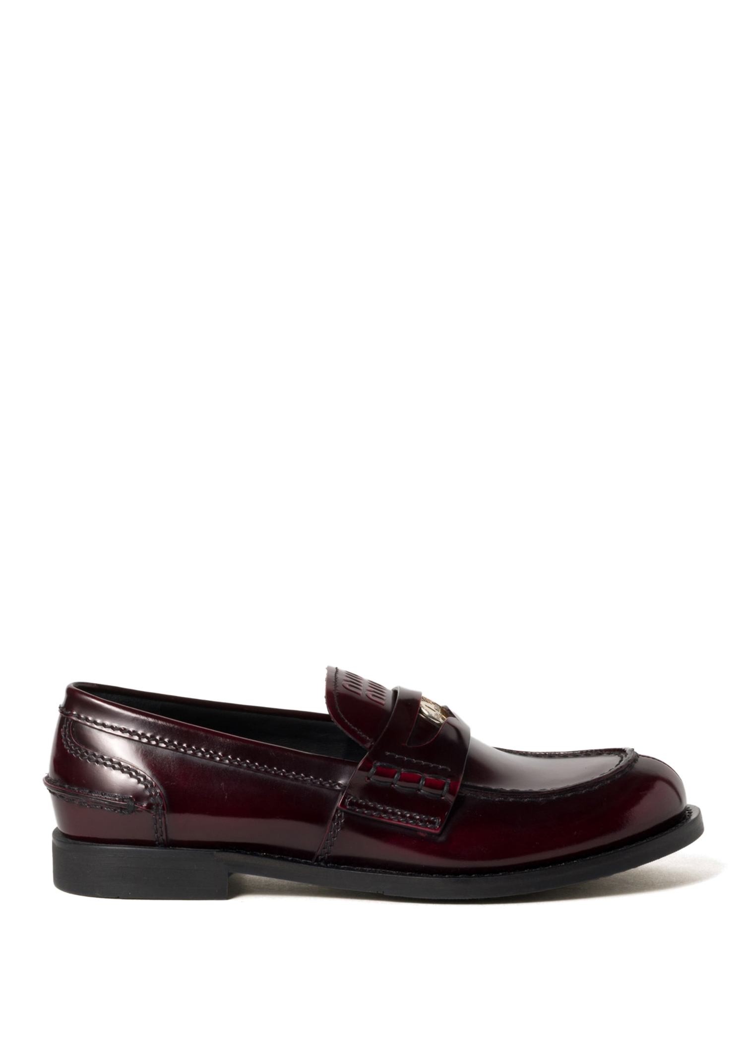 Miu Miu Leather Loafers