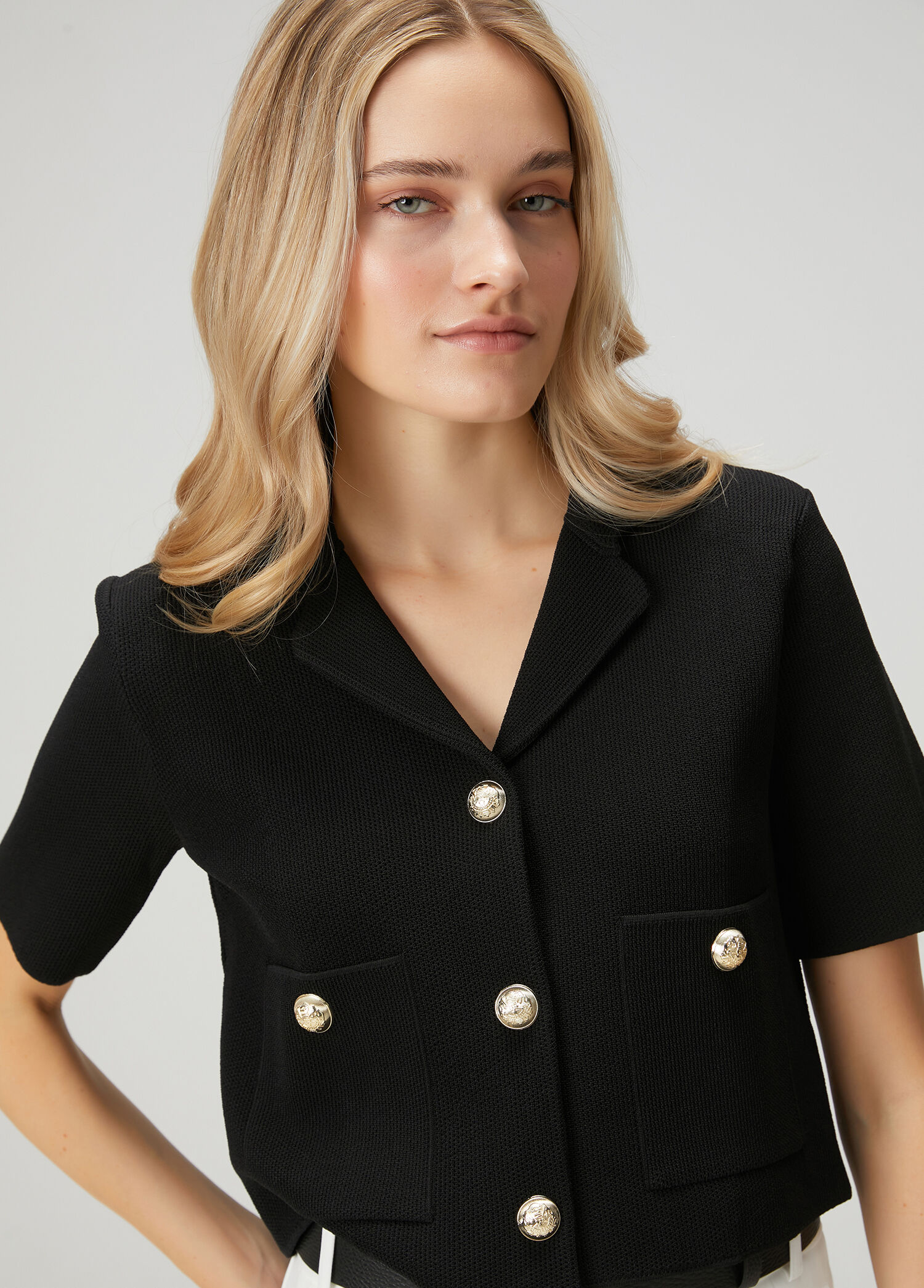 Beymen Club Siyah Kadın Siyah Crop Triko Ceket 1882958 | BeymenClub