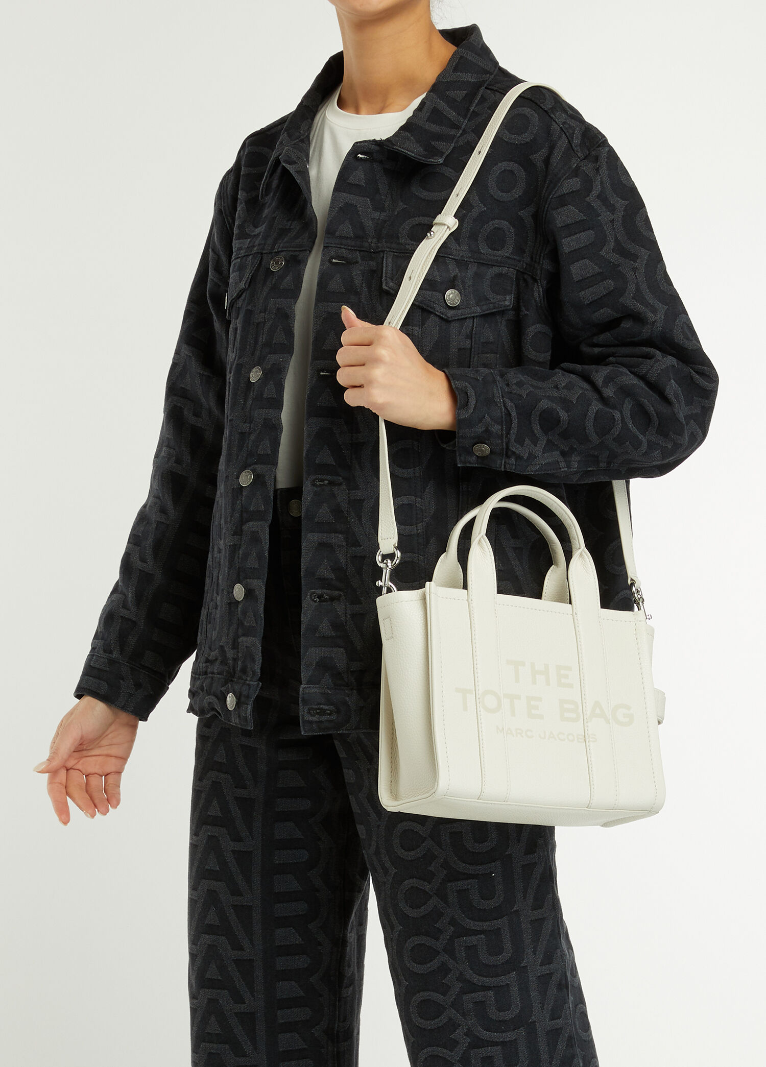 Marc Jacobs Beyaz Kadın The Small Tote Beyaz Kadın Deri Çanta