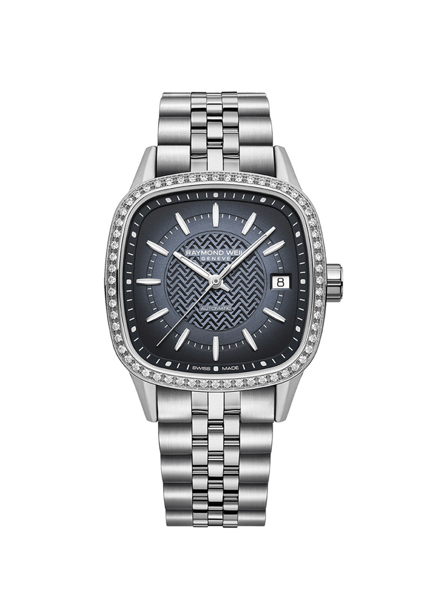 RW2490STS50051 Pırlanta Taşlı Metalik Gri Kadın Kol Saati