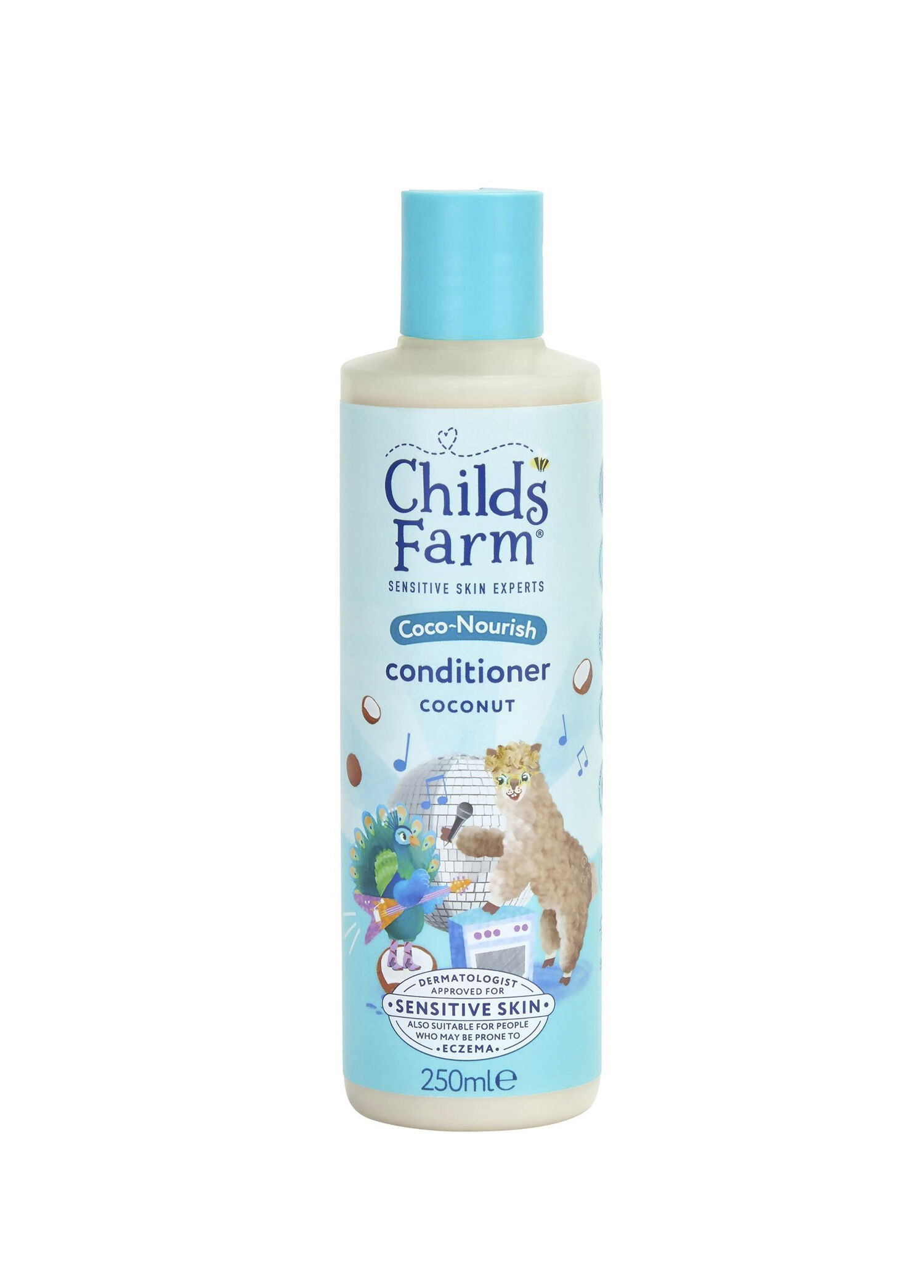 Hindistan Cevizi Özlü Kuru ve Kıvırcık Saçlar İçin Çocuk Saç Kremi 250ml
