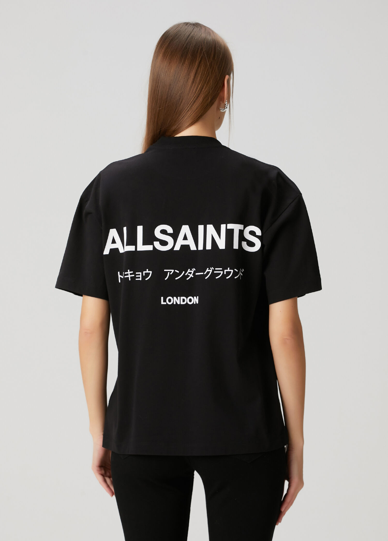 AllSaints Siyah Kadın Beyaz T-shirt 1850603 | Beymen