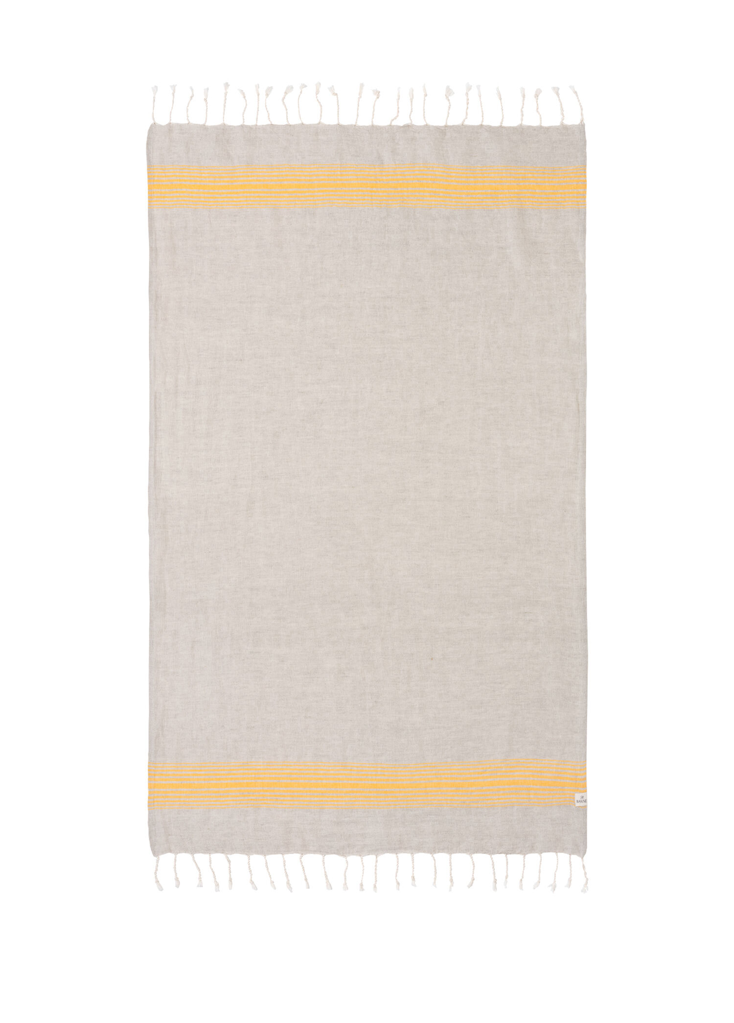 Linen Sarı Keten Peştamal