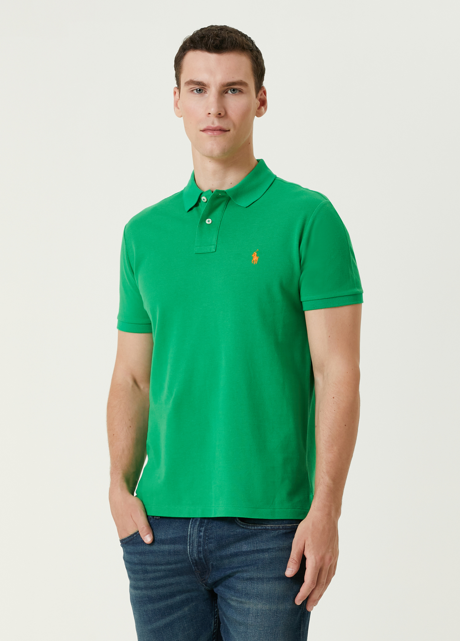 Yeşil Polo Yaka T-shirt